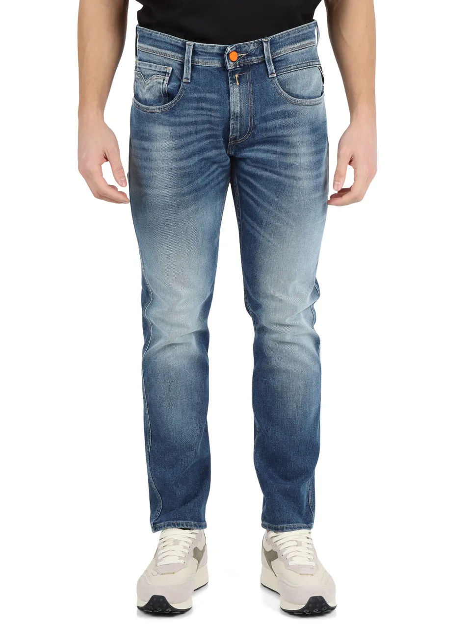 Pantalone jeans cinque tasche ANBASS Slim fit