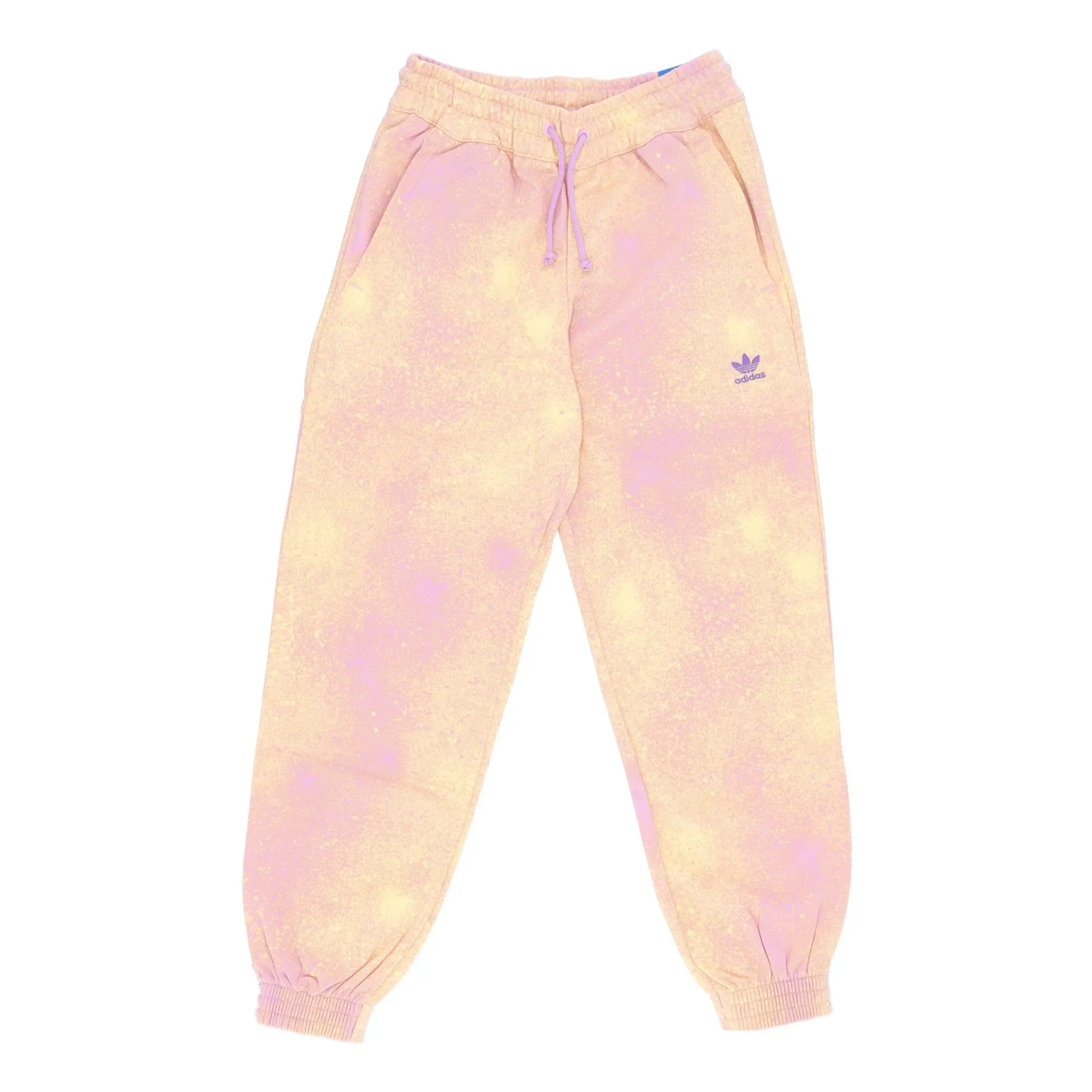 Pantalone Tuta Leggero Donna All Over Print Jogger Bliss Lilac/almost Yellow
