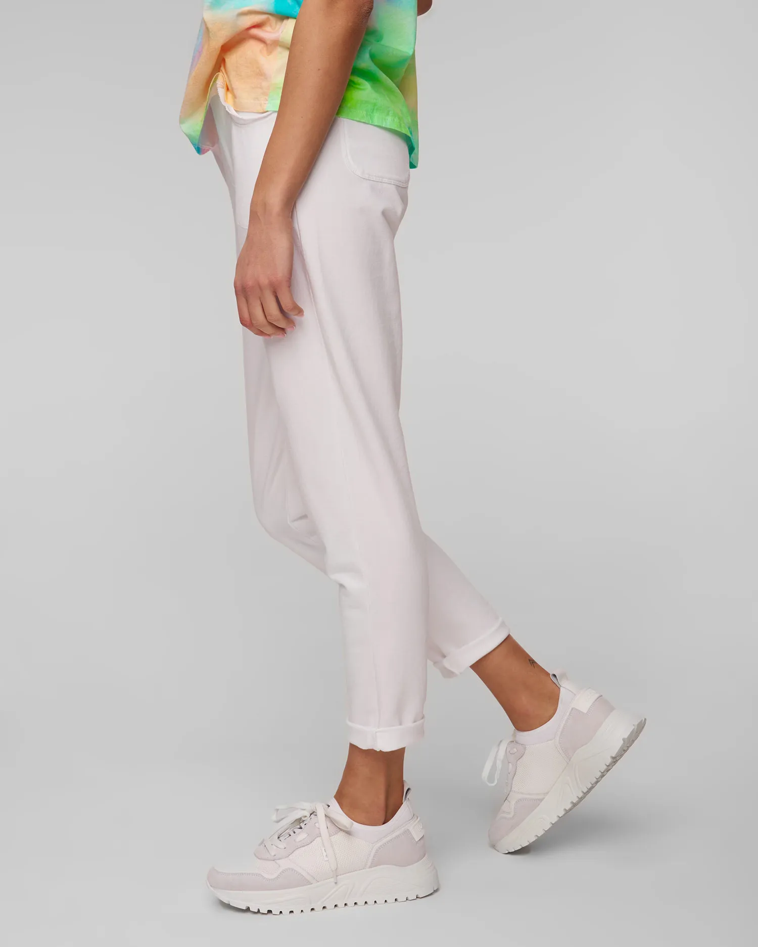 Pantaloni bianchi da donna Deha A00576-10001