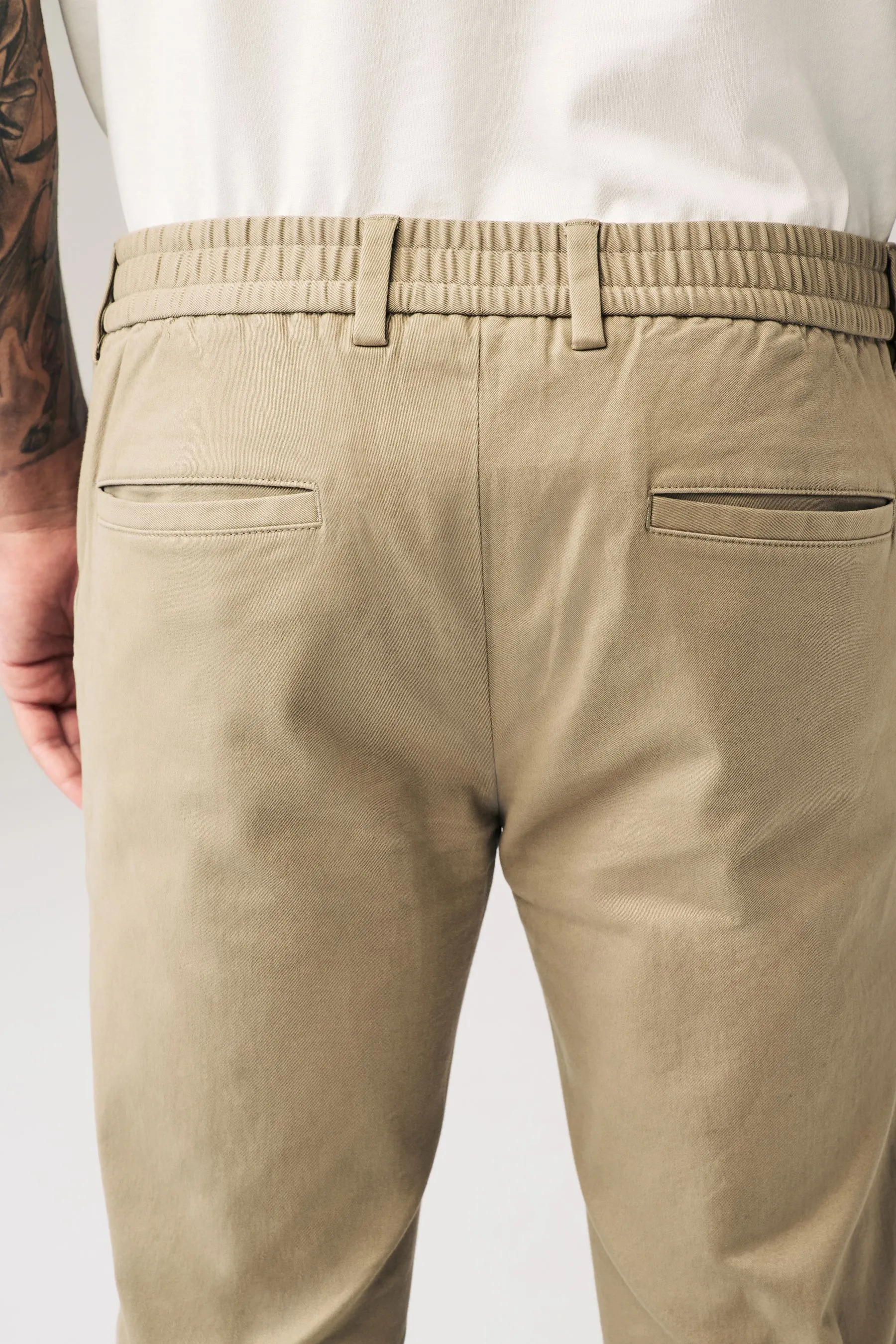 Pantaloni chino slim elasticizzati Pantaloni