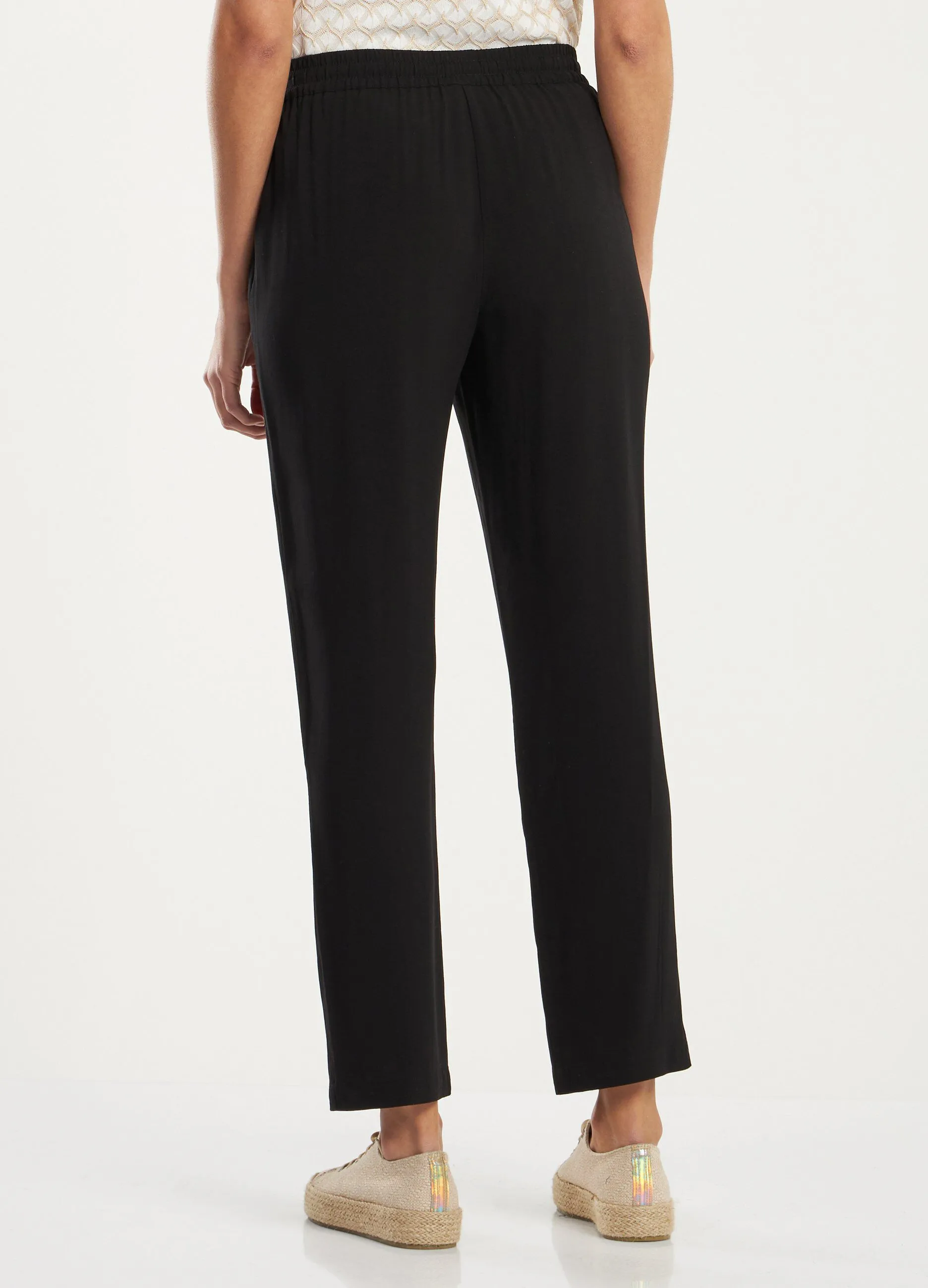 Pantaloni con coulisse donna