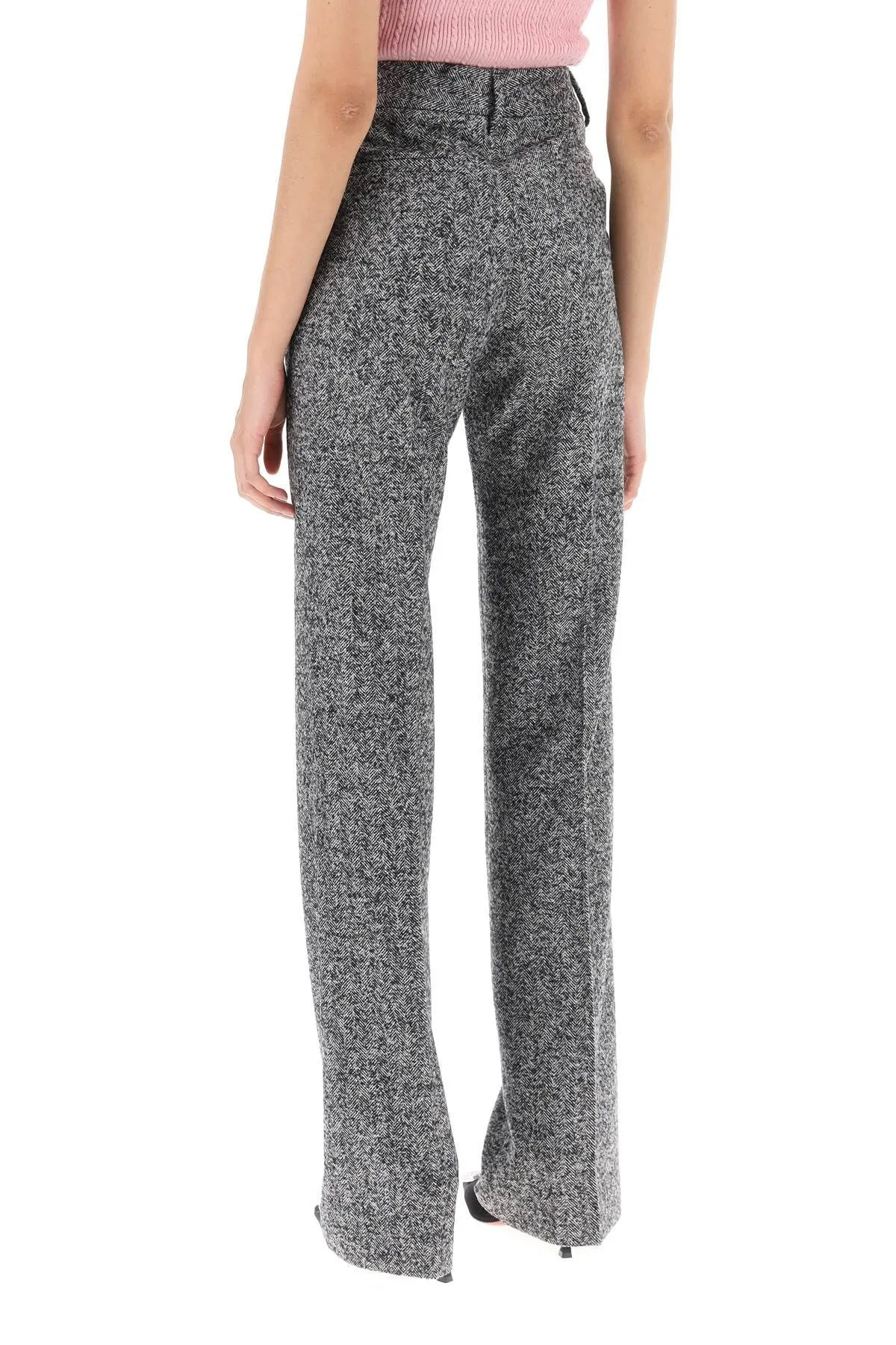 PANTALONI CON MOTIVO CHEVRON