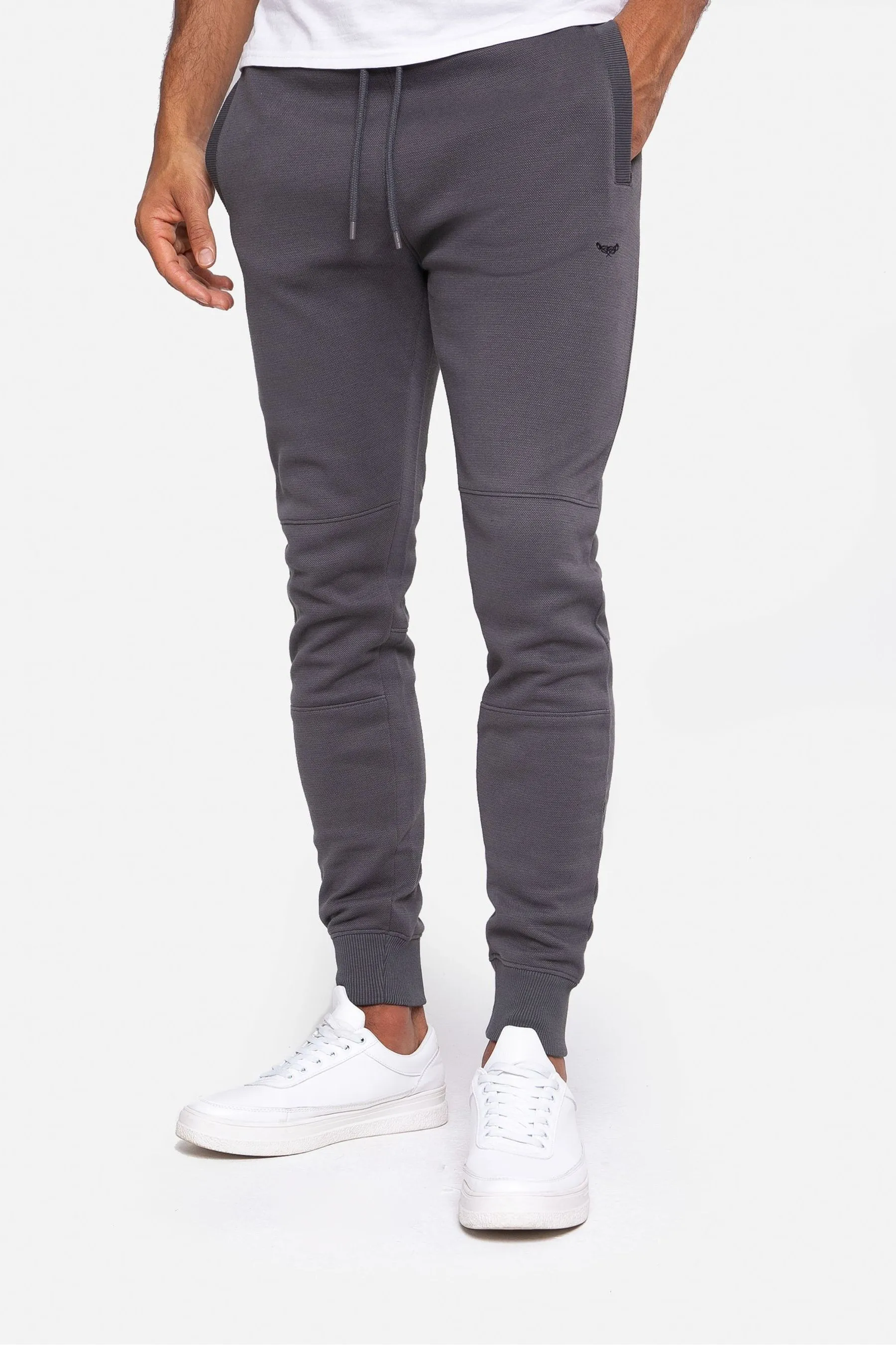 Pantaloni da jogging in piqué Threadbare Vestibilità attillata / Slim
