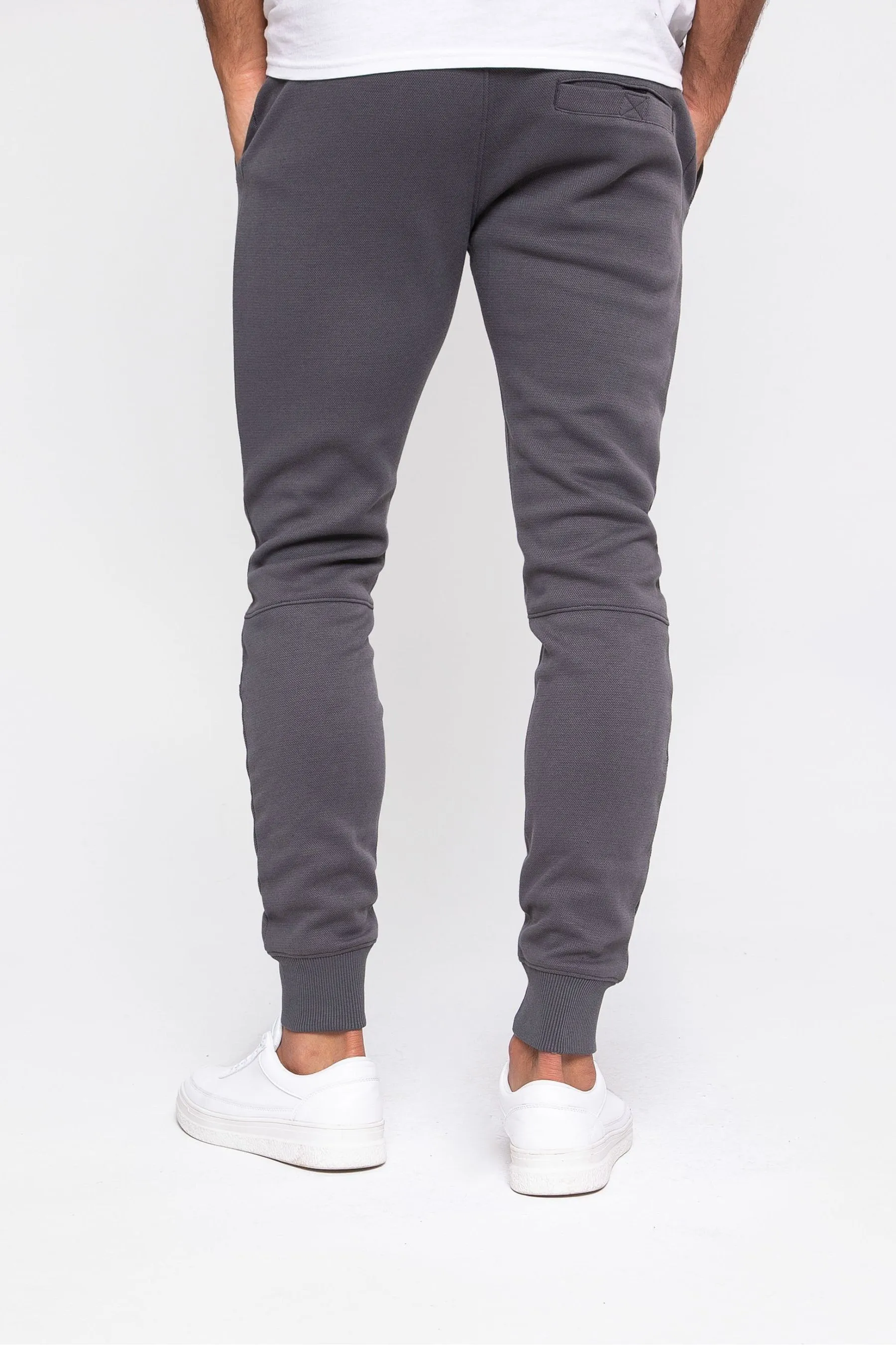 Pantaloni da jogging in piqué Threadbare Vestibilità attillata / Slim