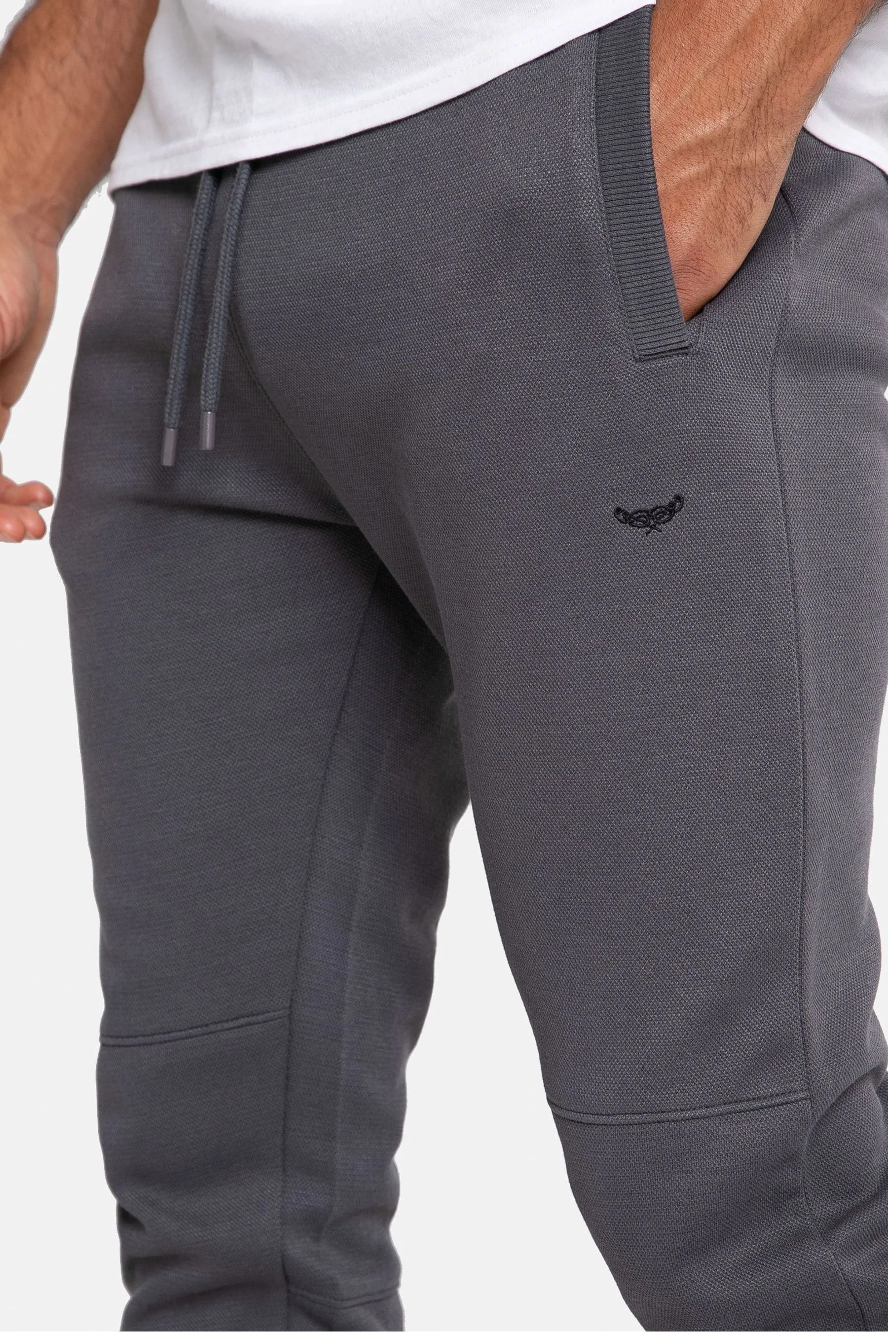 Pantaloni da jogging in piqué Threadbare Vestibilità attillata / Slim