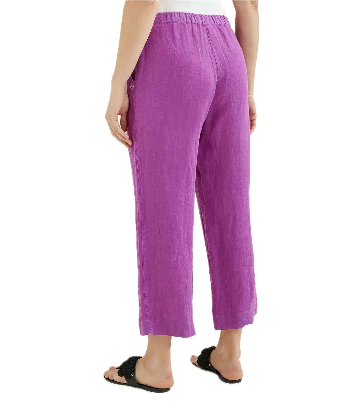 Pantaloni di lino Donna Luisa Viola
