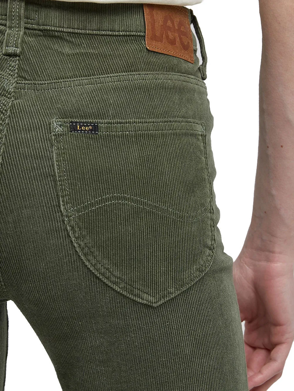 Pantaloni donna Breese Boot verde oliva