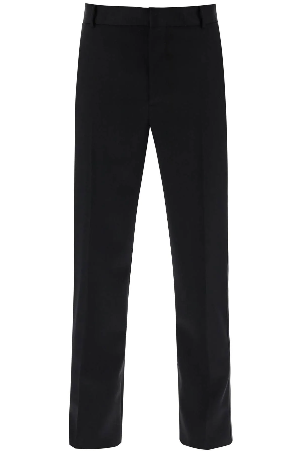 PANTALONI SMOKING IN GRAIN DE POUDRE