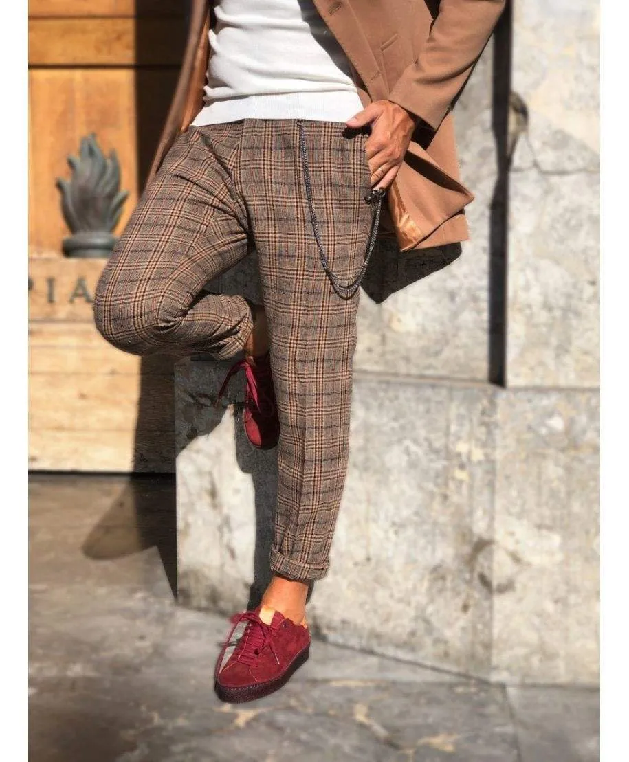 Pantaloni uomo - Paul Miranda - Principe di galles
