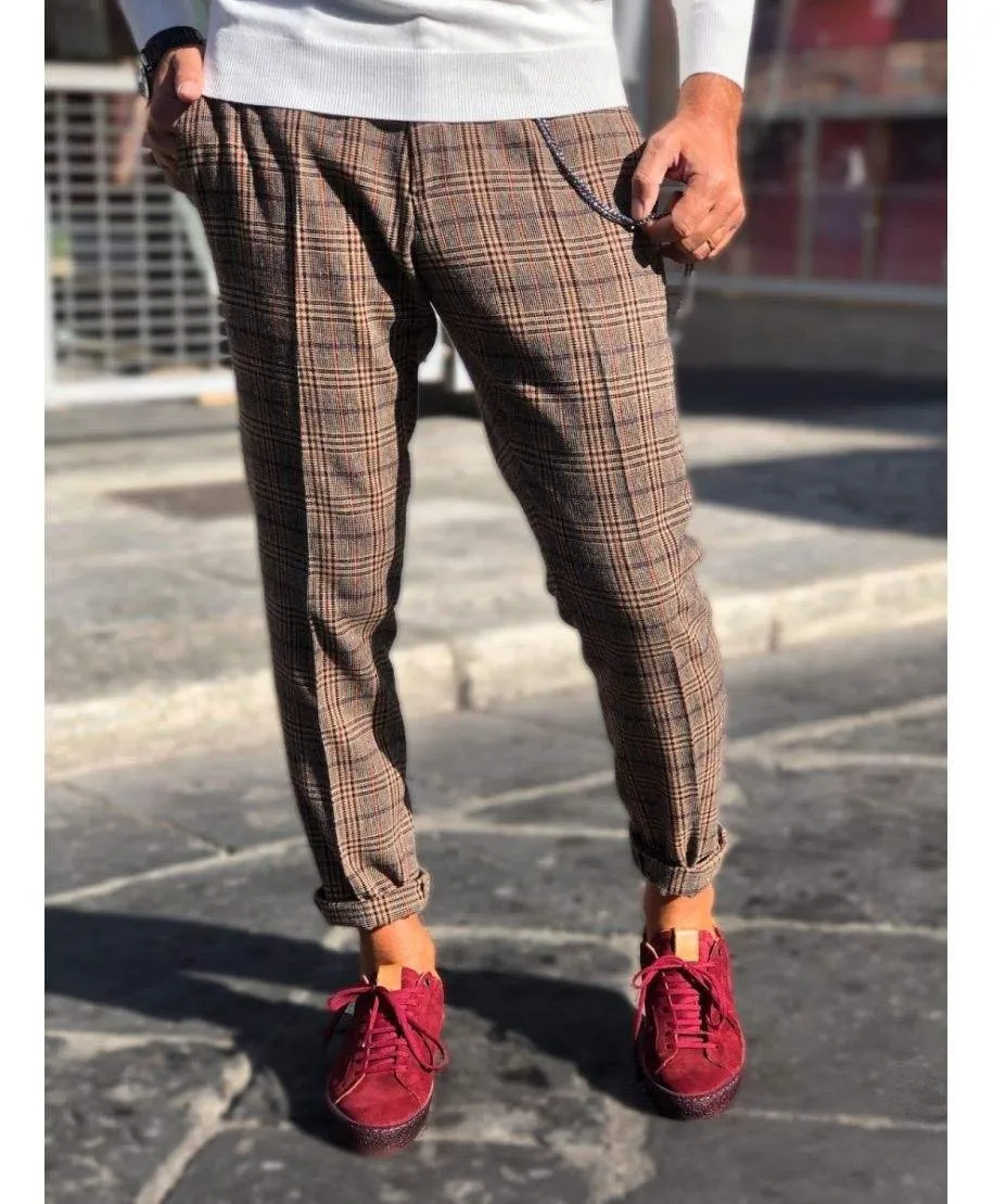 Pantaloni uomo - Paul Miranda - Principe di galles