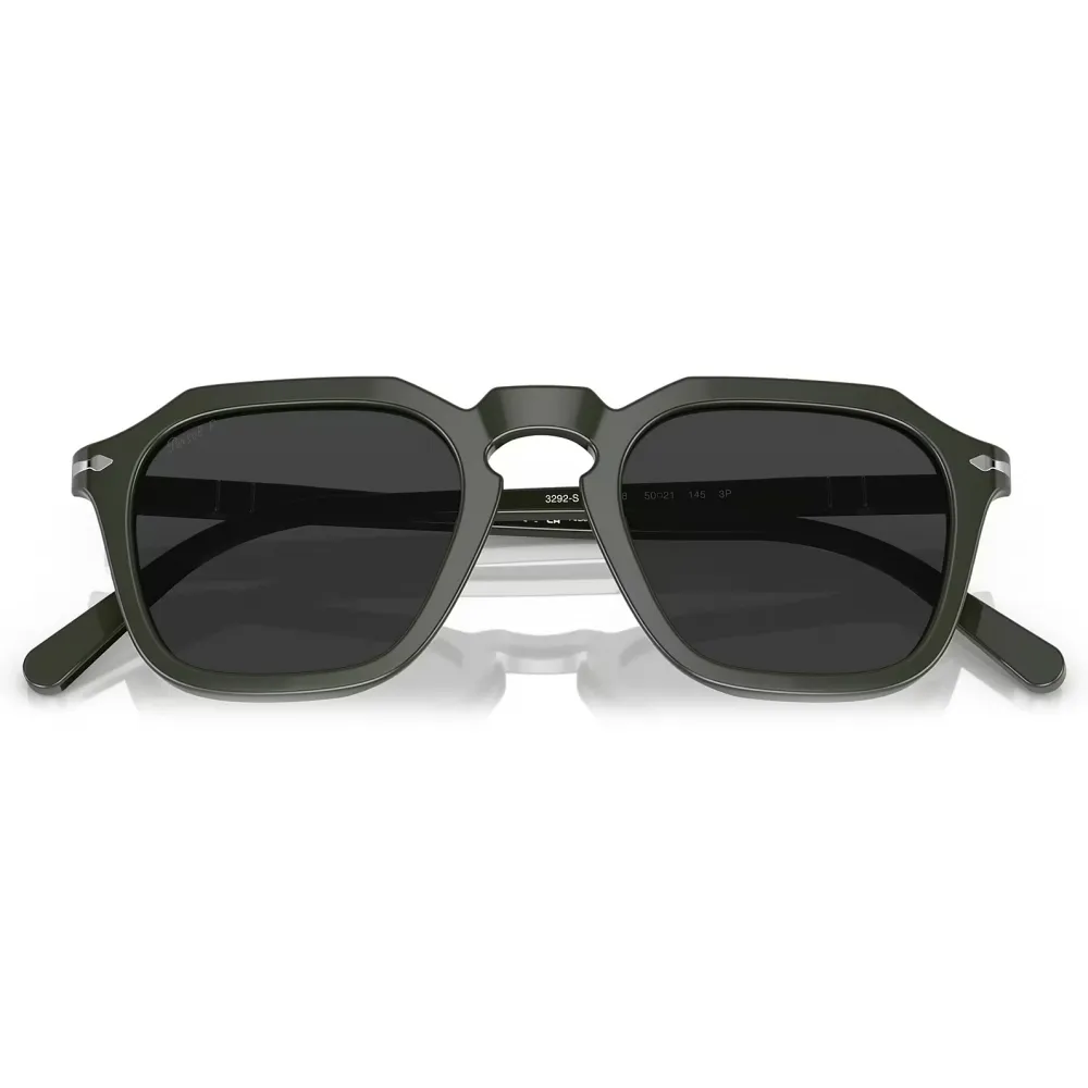 Persol - PO3292S - Verde Scuro / Polar Nera - Occhiali da Sole - Persol Eyewear