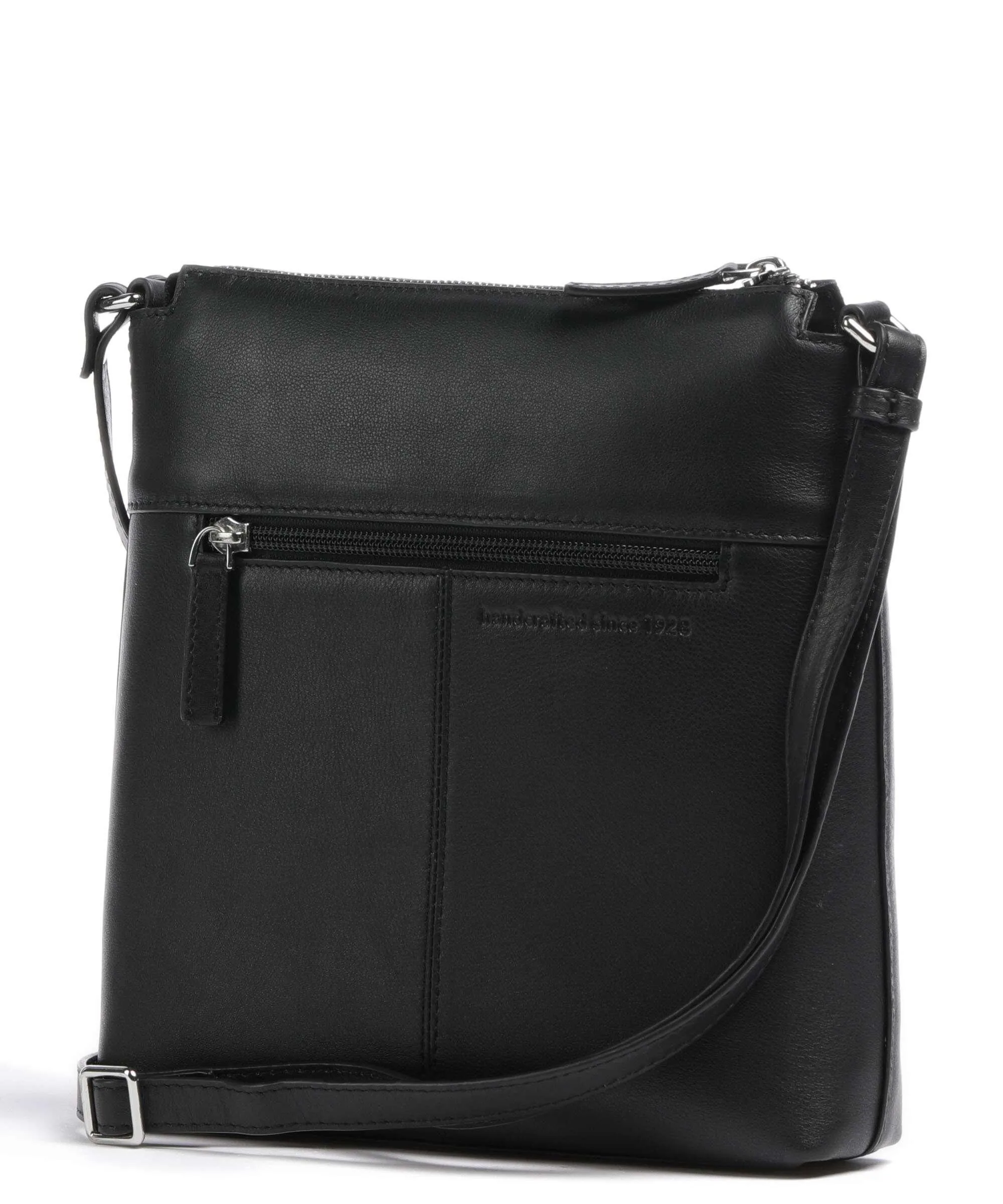  Picard Bali Borsa a tracolla morbida pelle bovina nero  