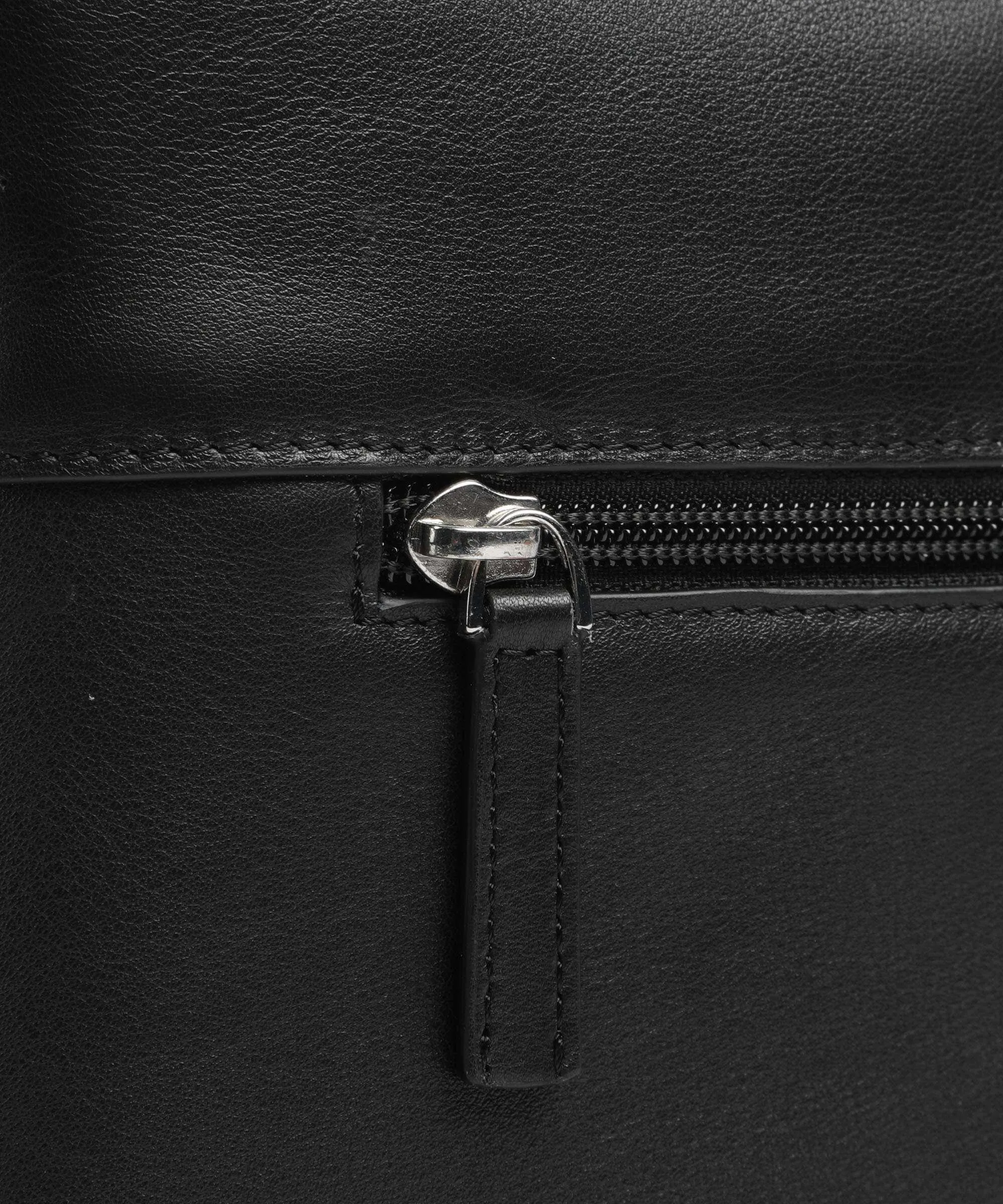  Picard Bali Borsa a tracolla morbida pelle bovina nero  