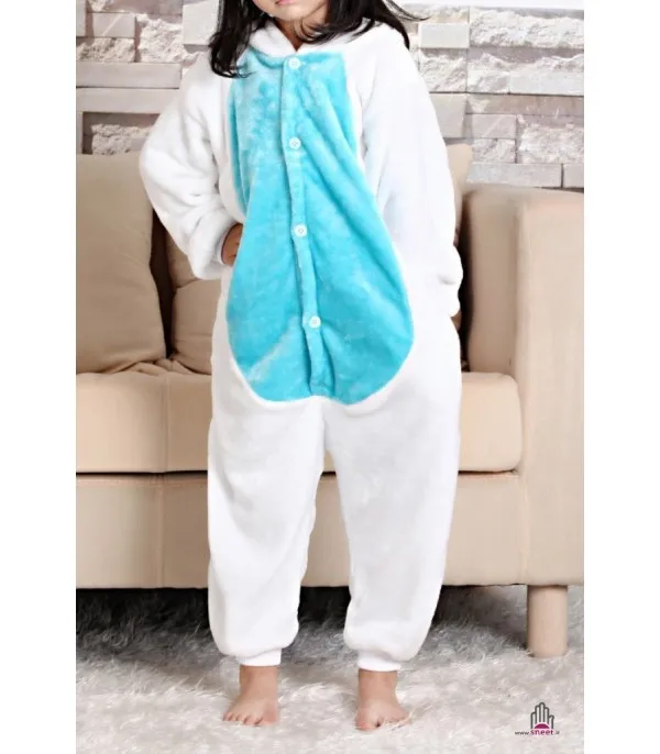 Pigiamino Coniglietto azzurro