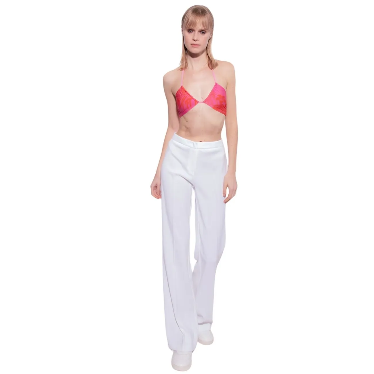 Pinko pantalone bianco elegante