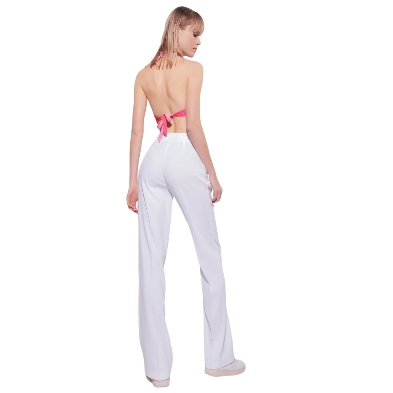 Pinko pantalone bianco elegante