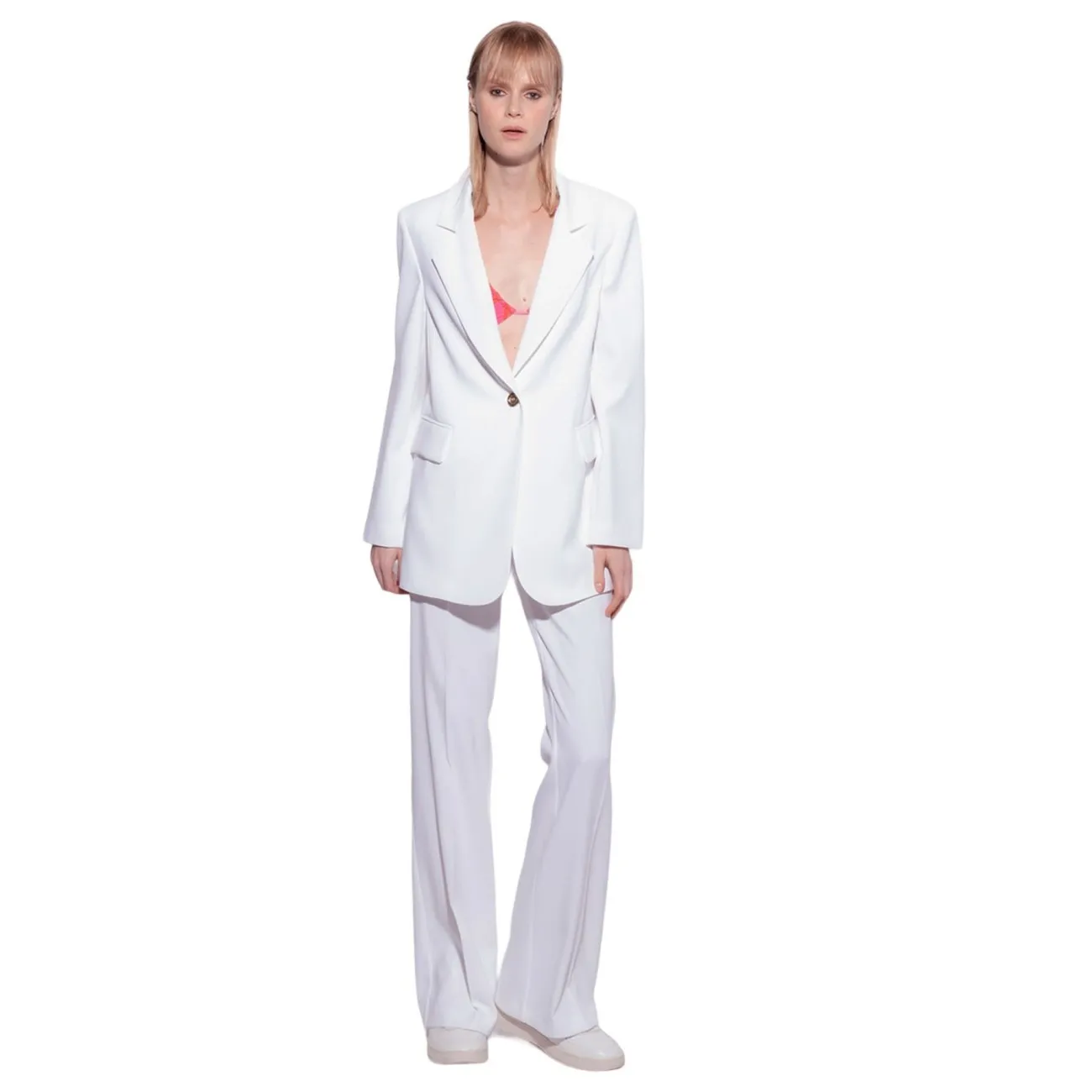 Pinko pantalone bianco elegante