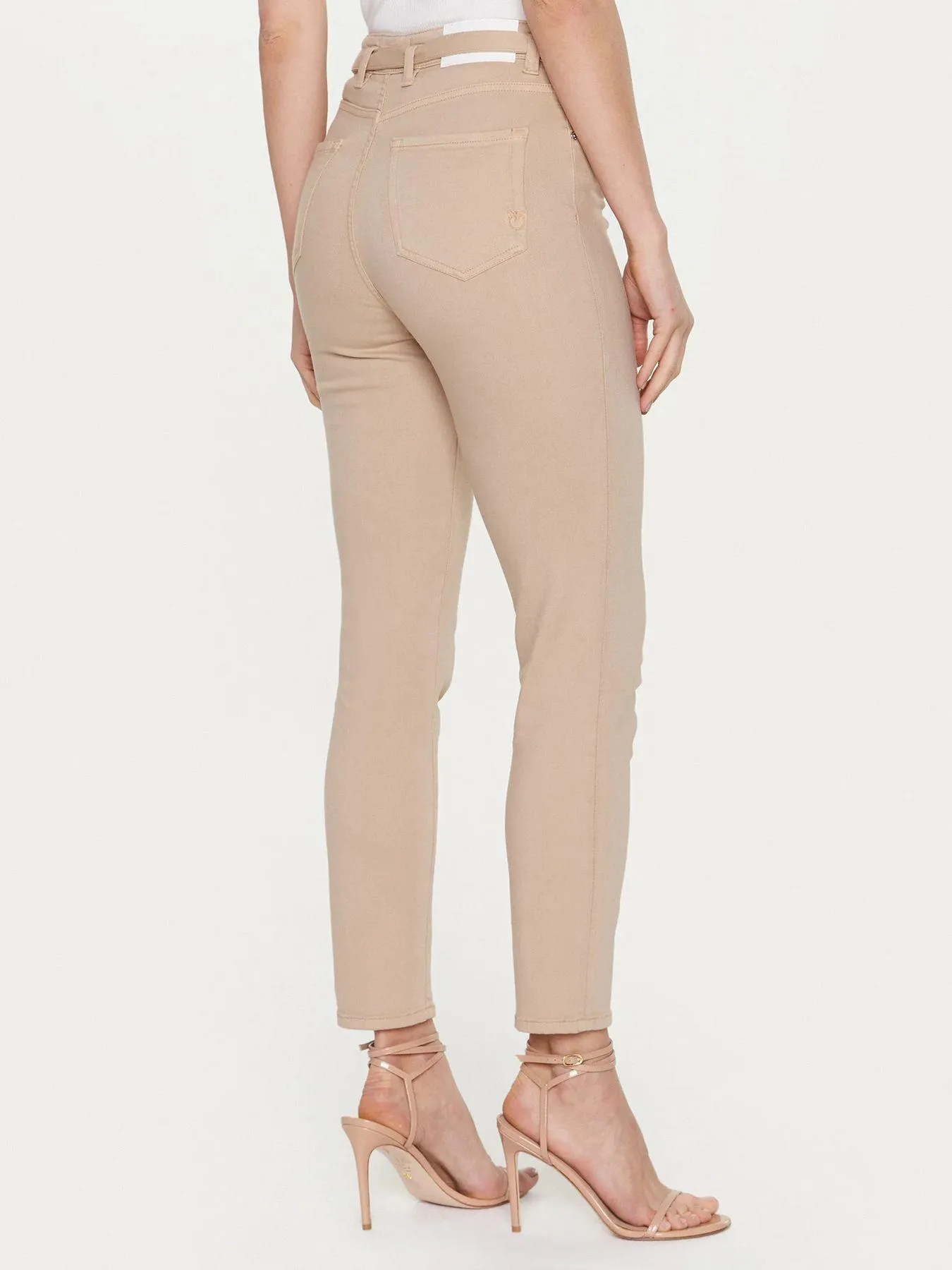 Pinko  ---------    ------------ pantaloni beige