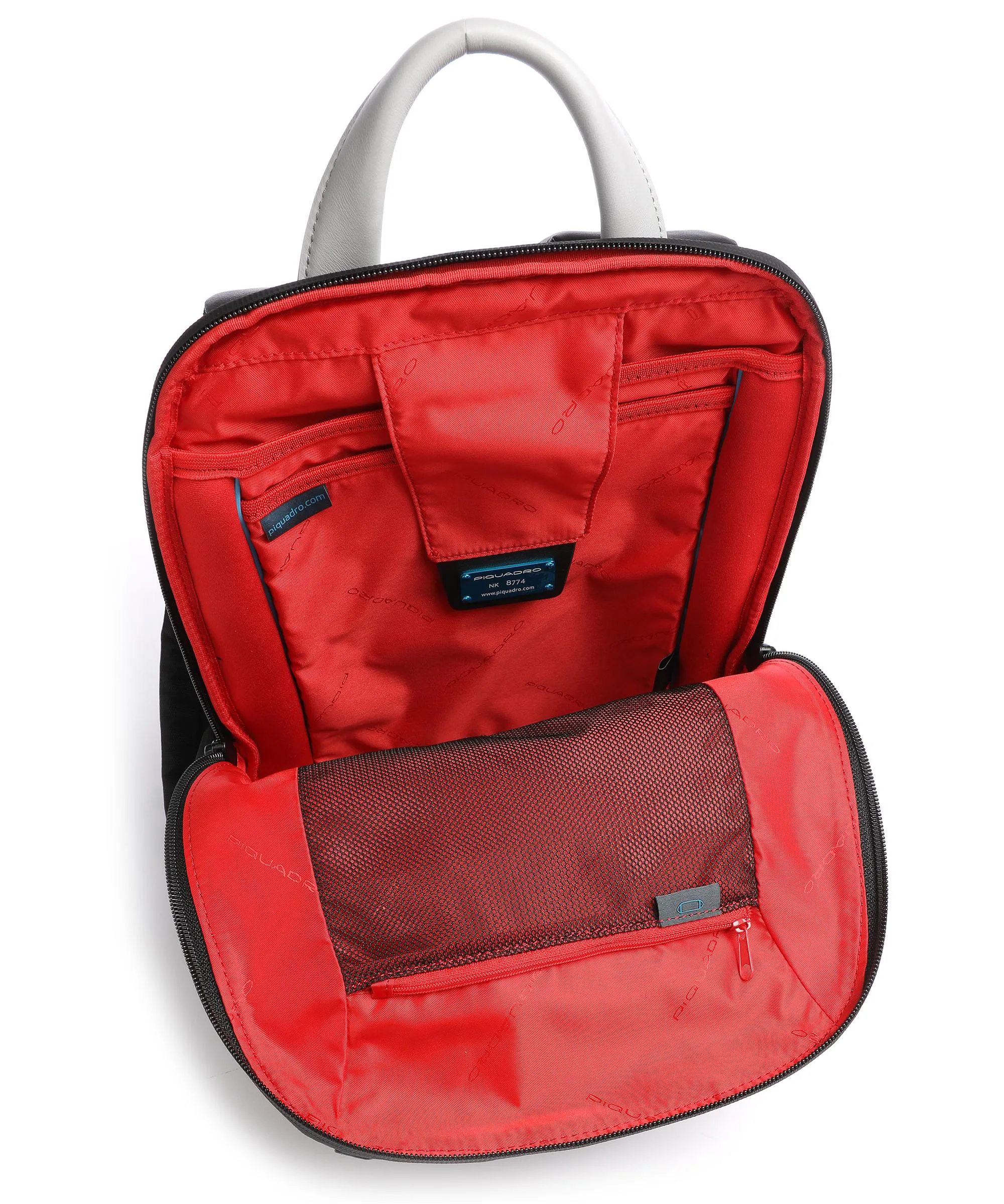  Piquadro Urban RFID Zaino porta pc 13″ pelle grigio/nero  