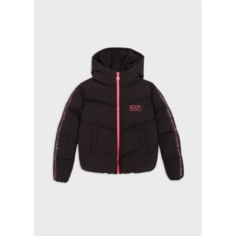 PIUMINO LOGO SERIES PER BAMBINI EMPORIO ARMANI EA7