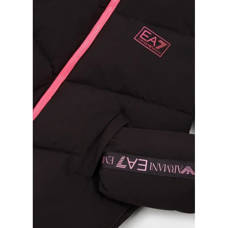 PIUMINO LOGO SERIES PER BAMBINI EMPORIO ARMANI EA7