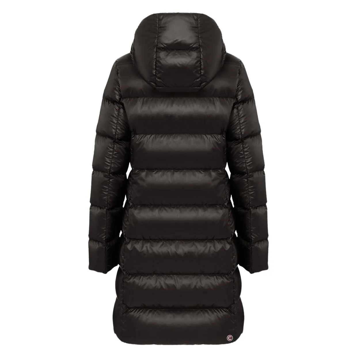 Piumino Lungo Donna Colmar Cangiante Nero