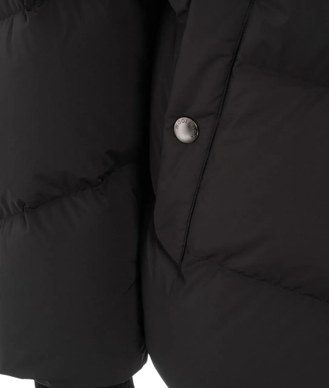 Piumino trapuntato nero nero