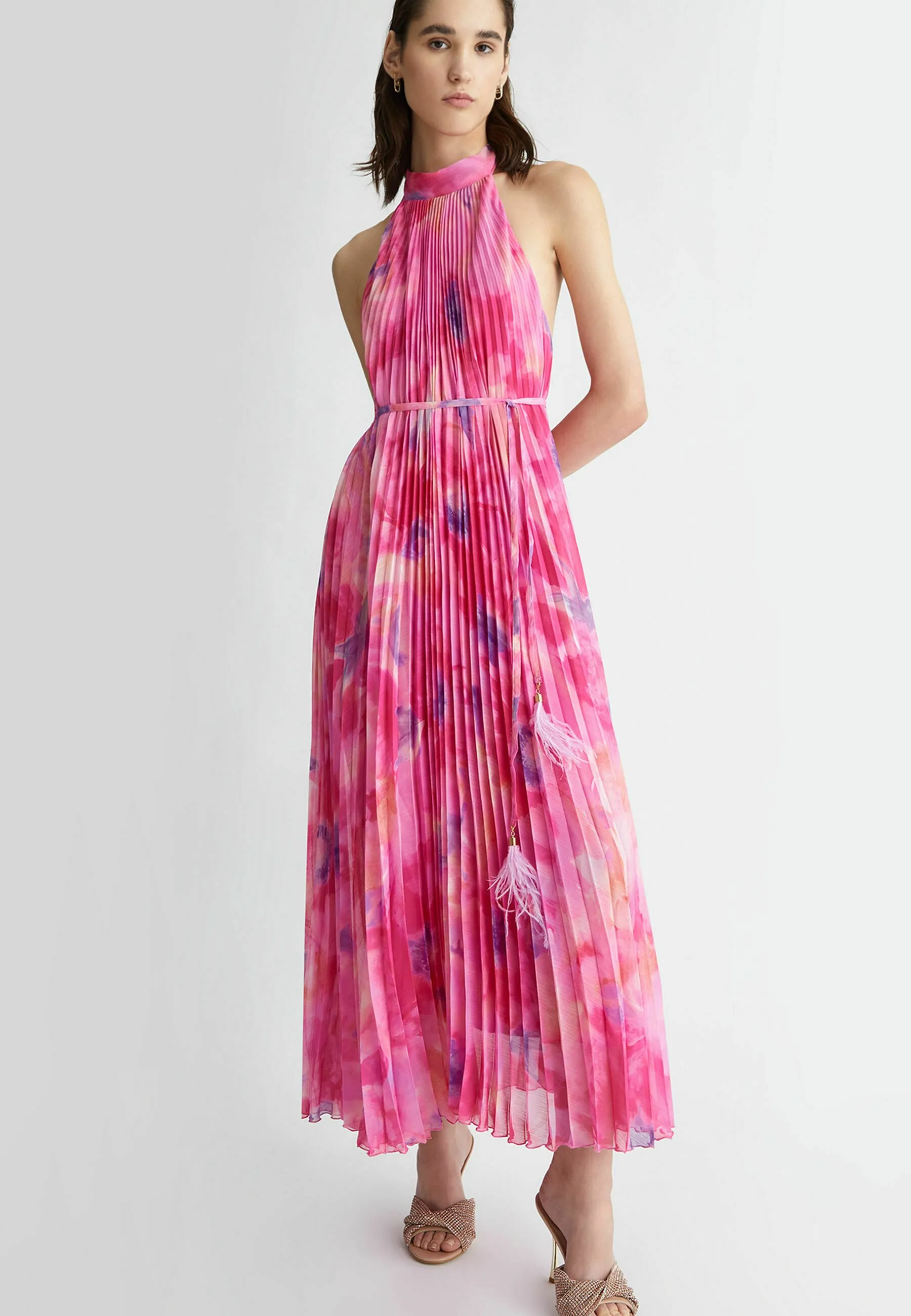 PLEATED FORMAL - Vestito lungo
