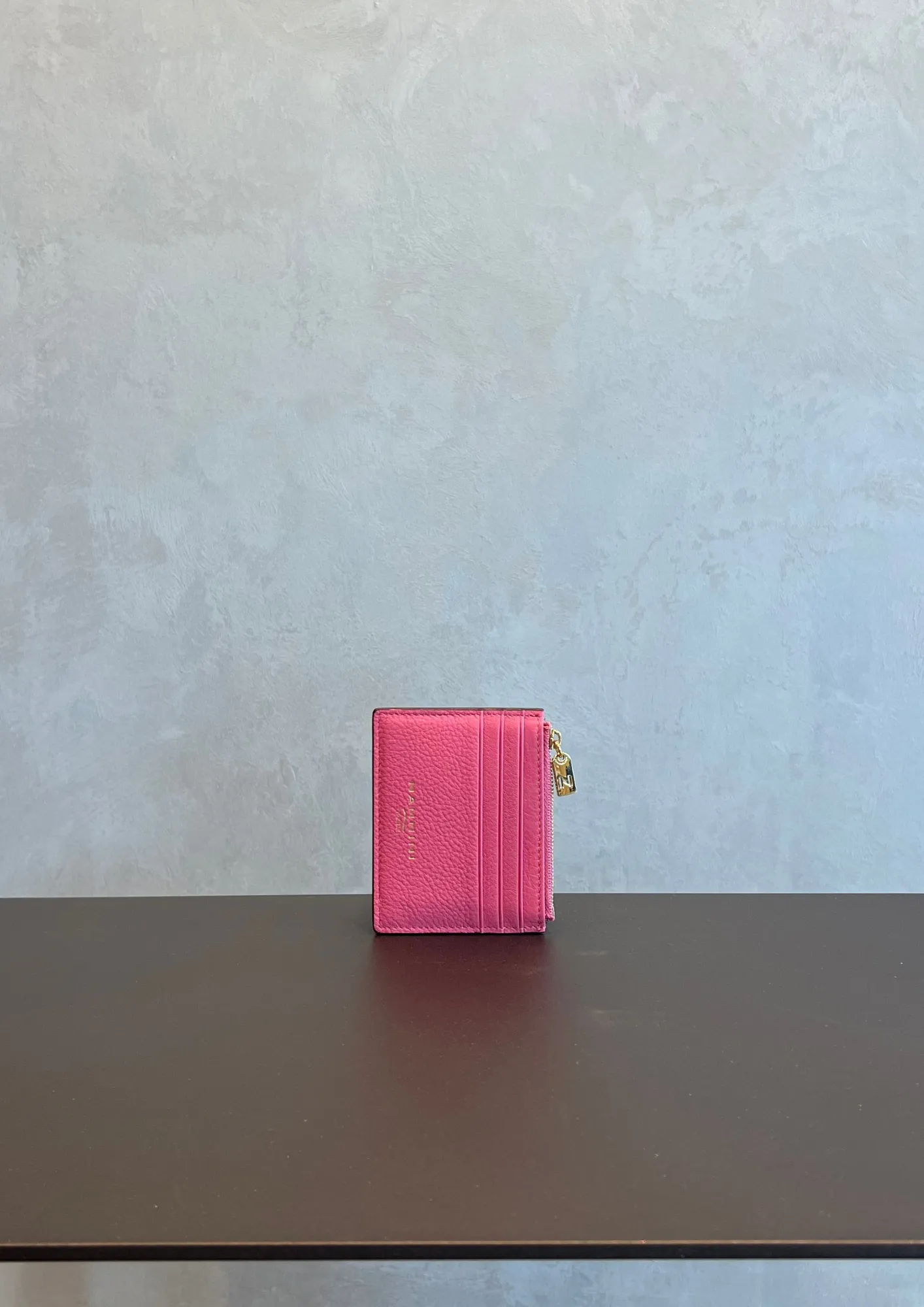 Portacarte con zip Nannini Wallis