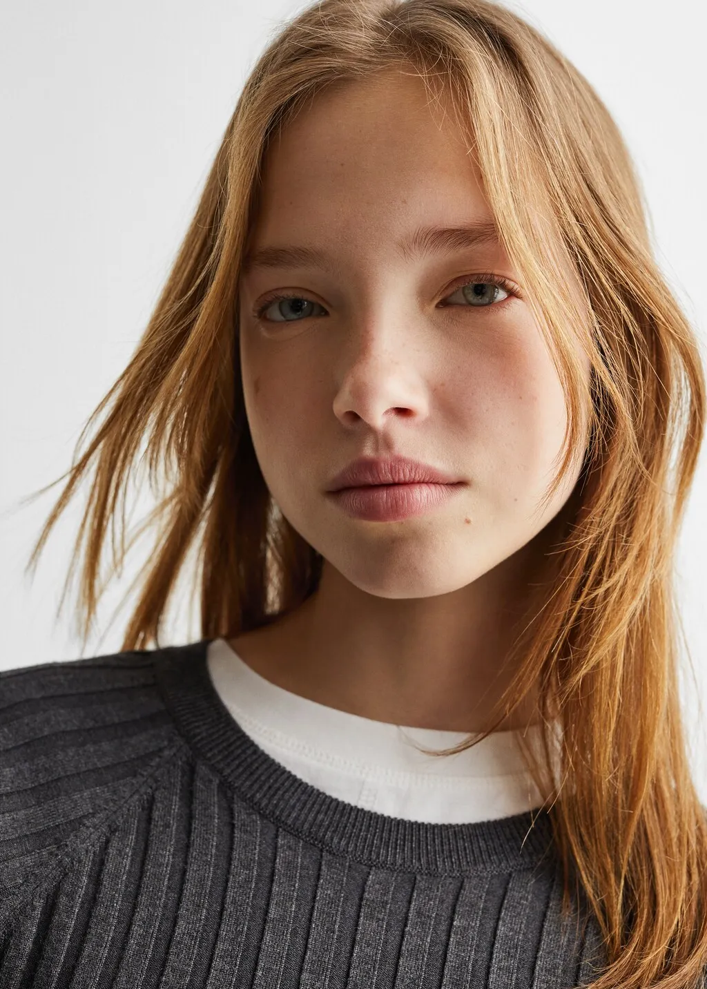 Pullover maglia a coste