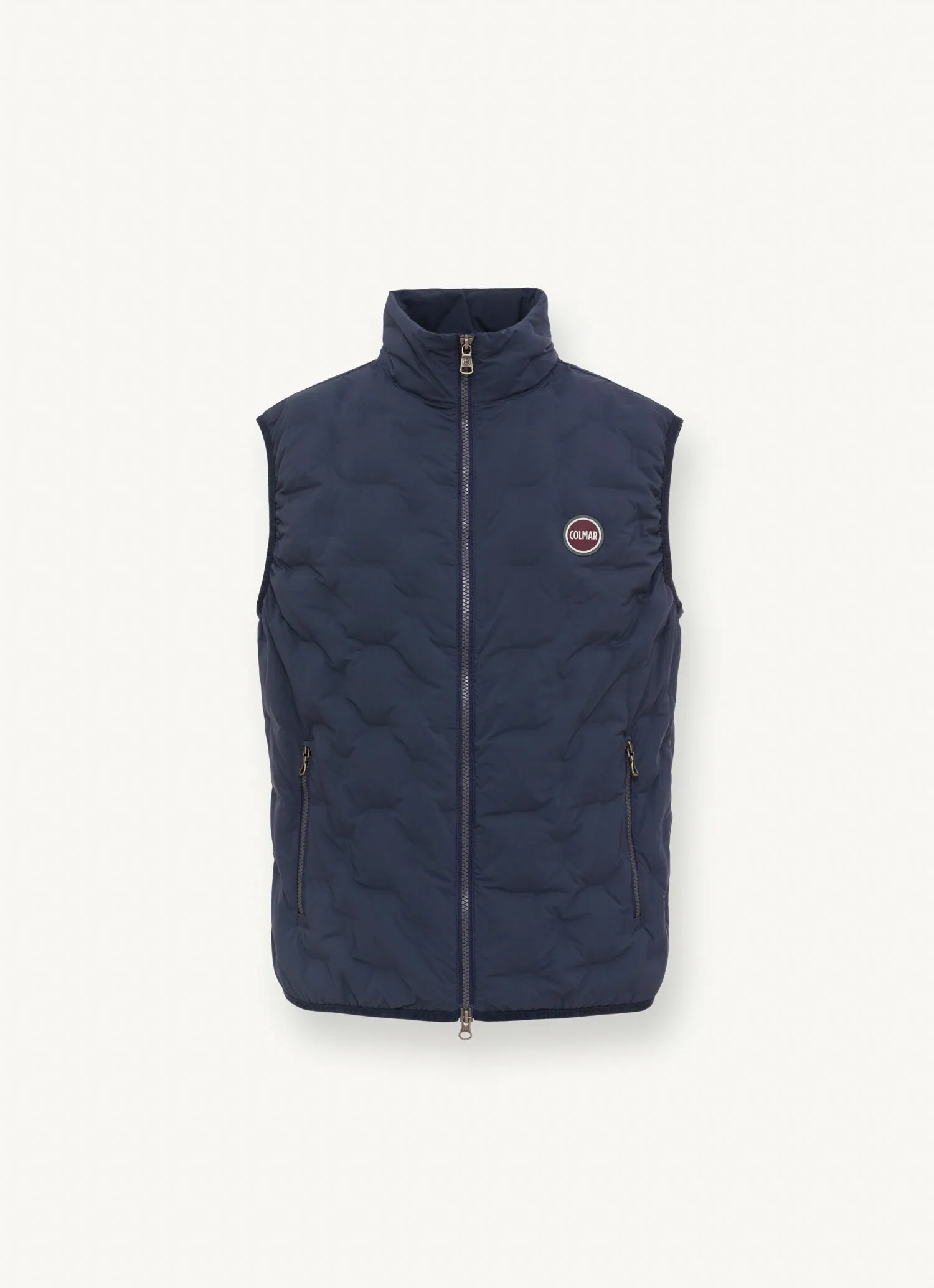Quilted down gilet