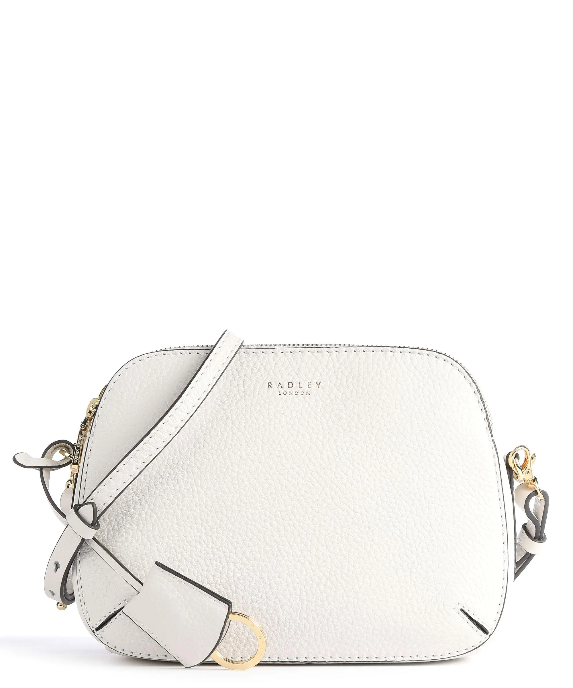  Radley London Dukes Place Borsa a tracolla pelle a grana fine avorio  