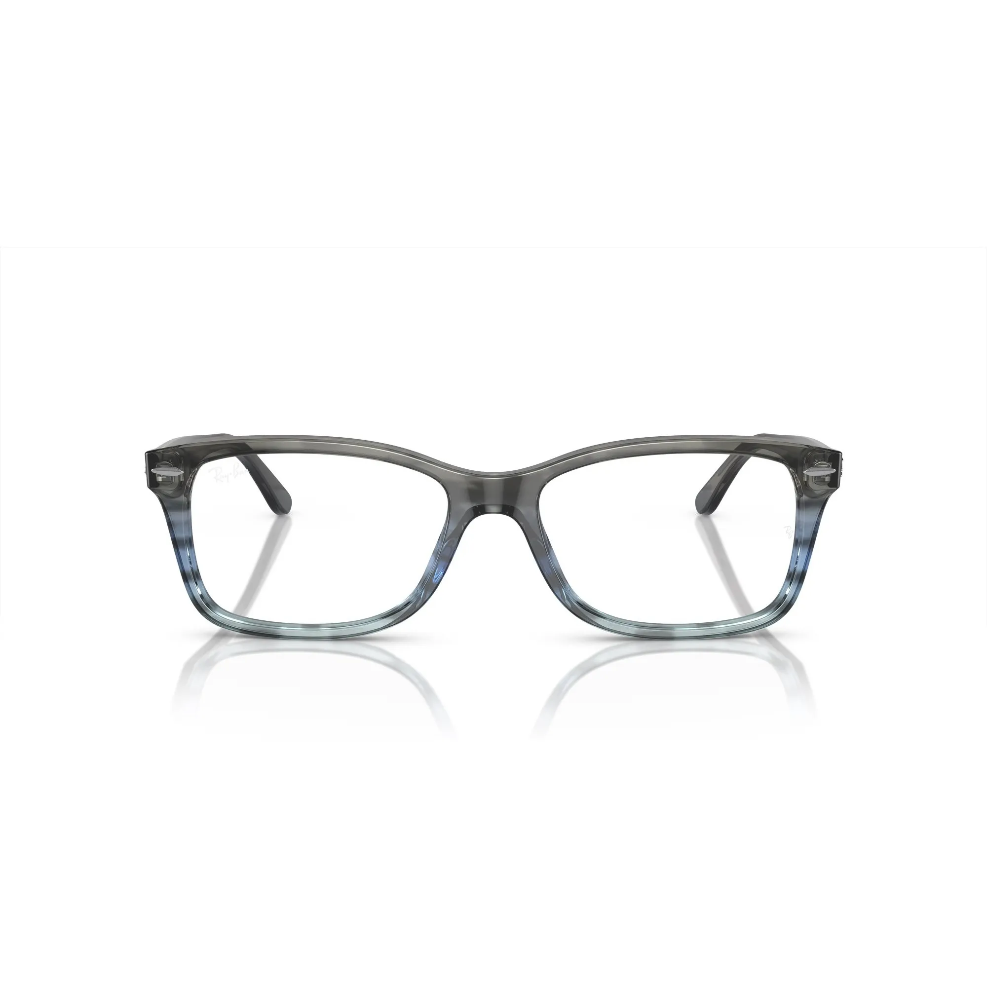   Ray-Ban RX 5428 - 8254 A Strisce Grigie E Blu | Occhiale Da Vista Unisex 
