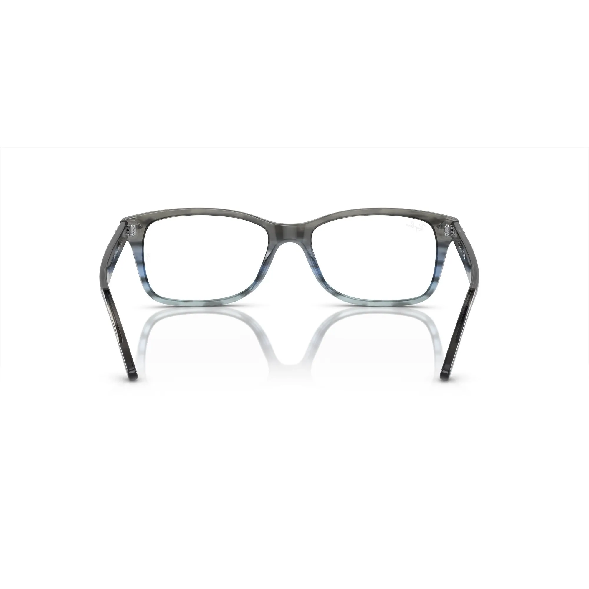   Ray-Ban RX 5428 - 8254 A Strisce Grigie E Blu | Occhiale Da Vista Unisex 