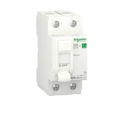 RCCB Schneider Electric R9R, 2P, 40A, sensibilità 30mA