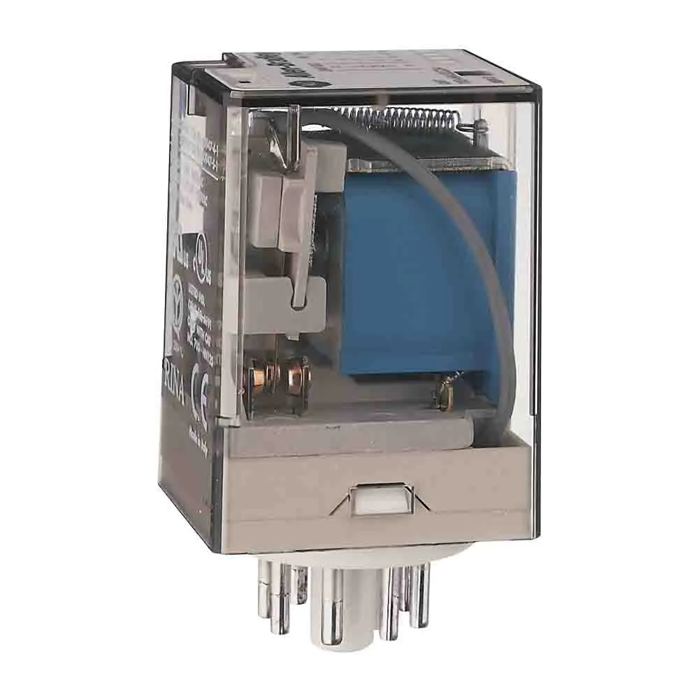 Relè monostabile Allen Bradley serie 700-HA33, 3PDT, bobina 12V ca, A innesto