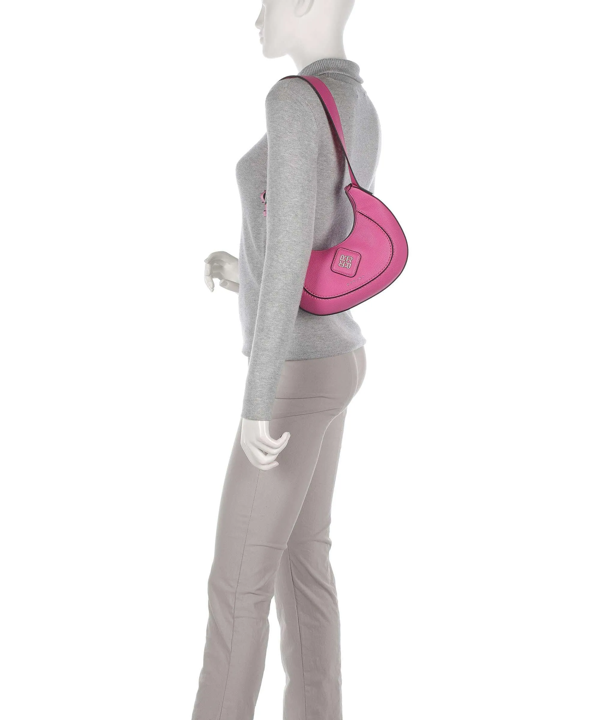  Replay Borsa a spalla pelle sintetica rosa  