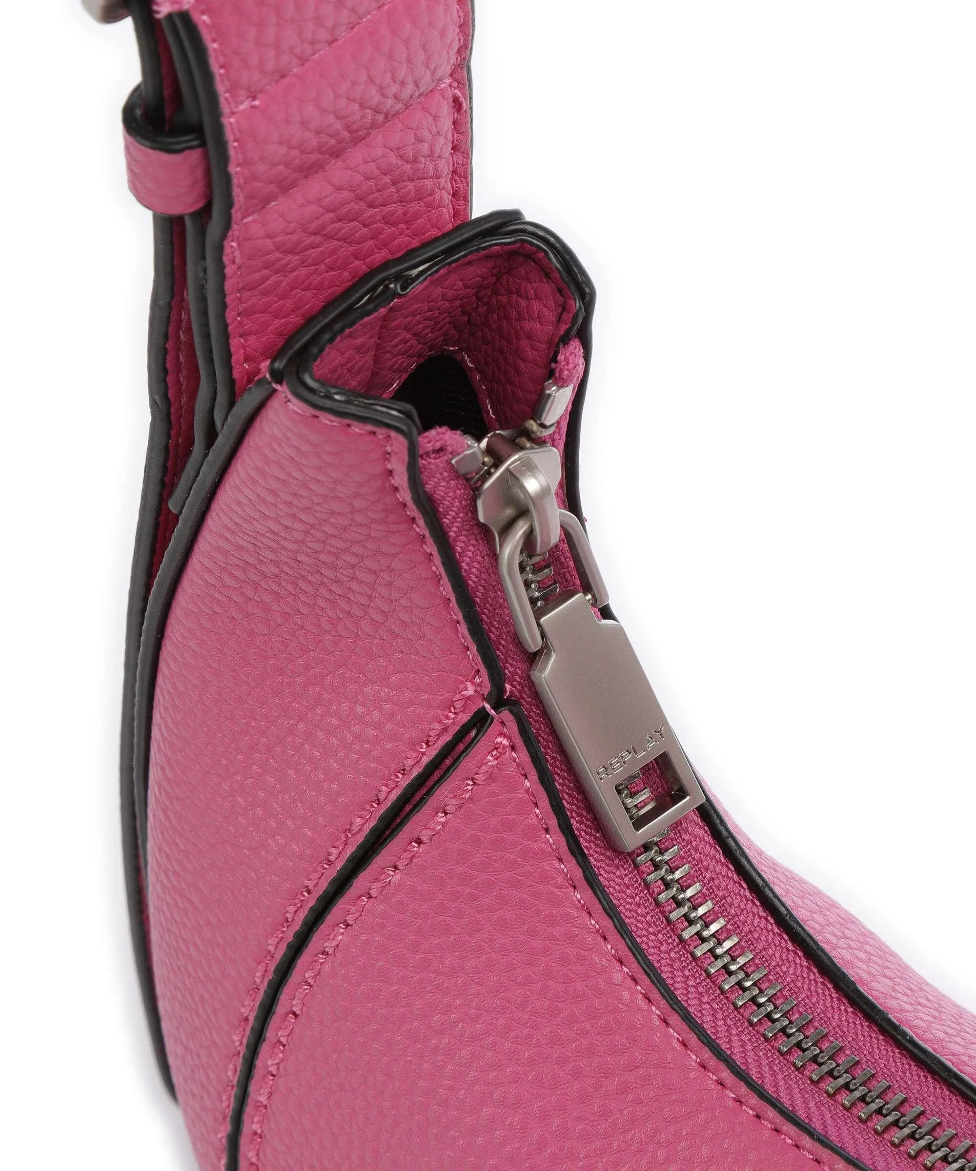  Replay Borsa a spalla pelle sintetica rosa  