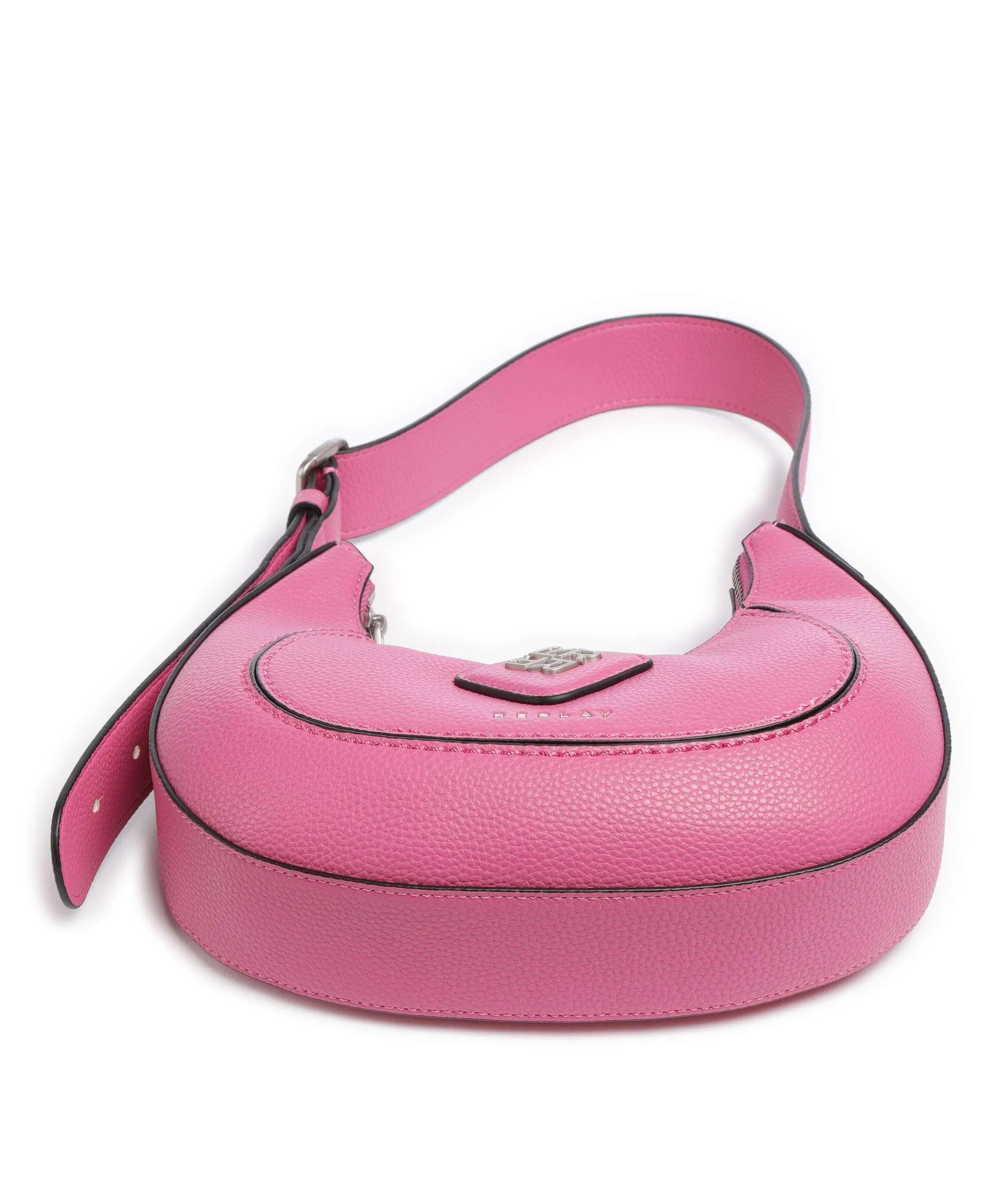  Replay Borsa a spalla pelle sintetica rosa  