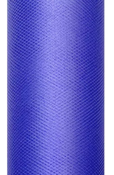 Runner da tavolo in tulle blu scuro 30 x 900 cm