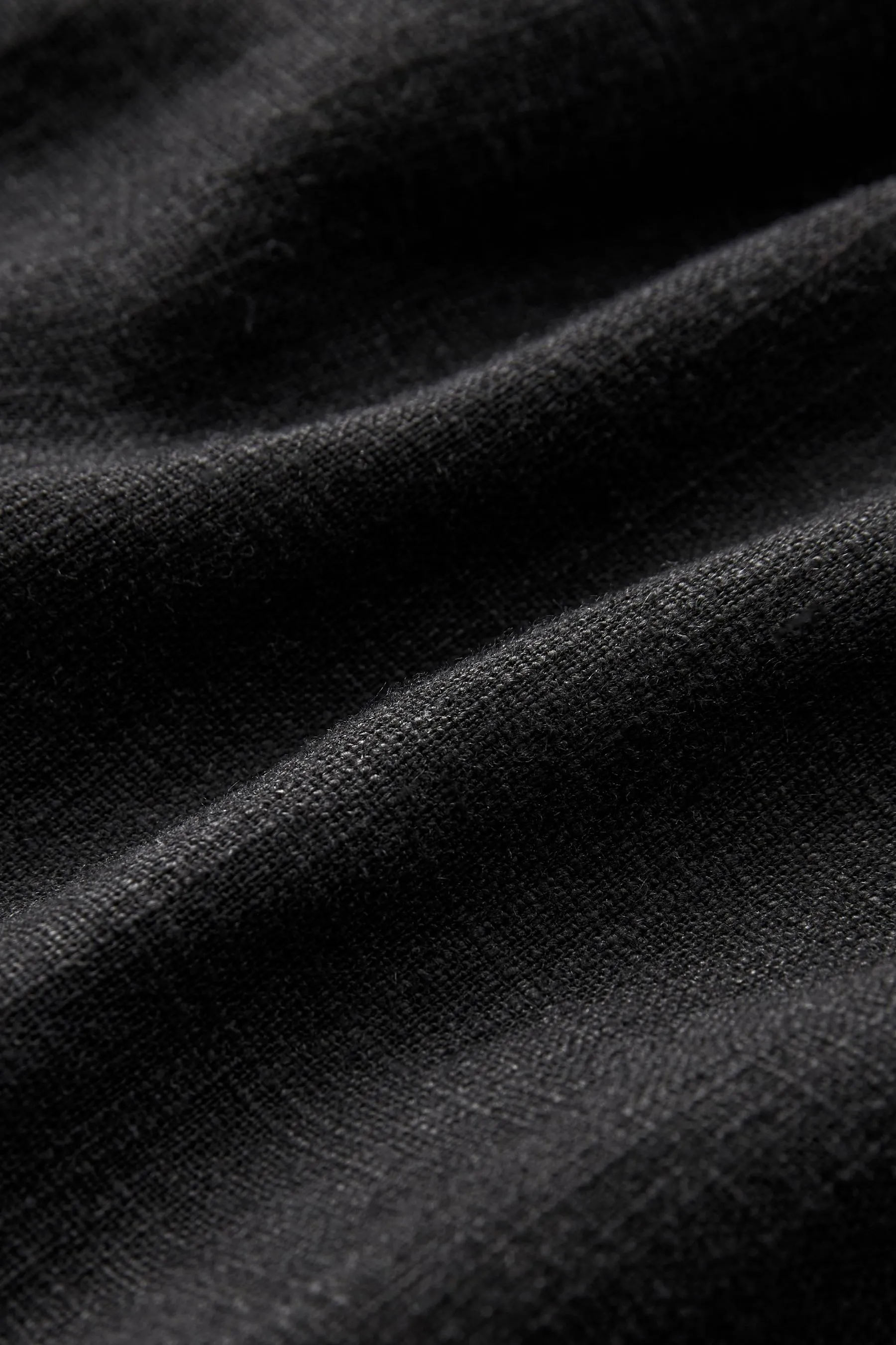 Salopette Blend in lino arricciata