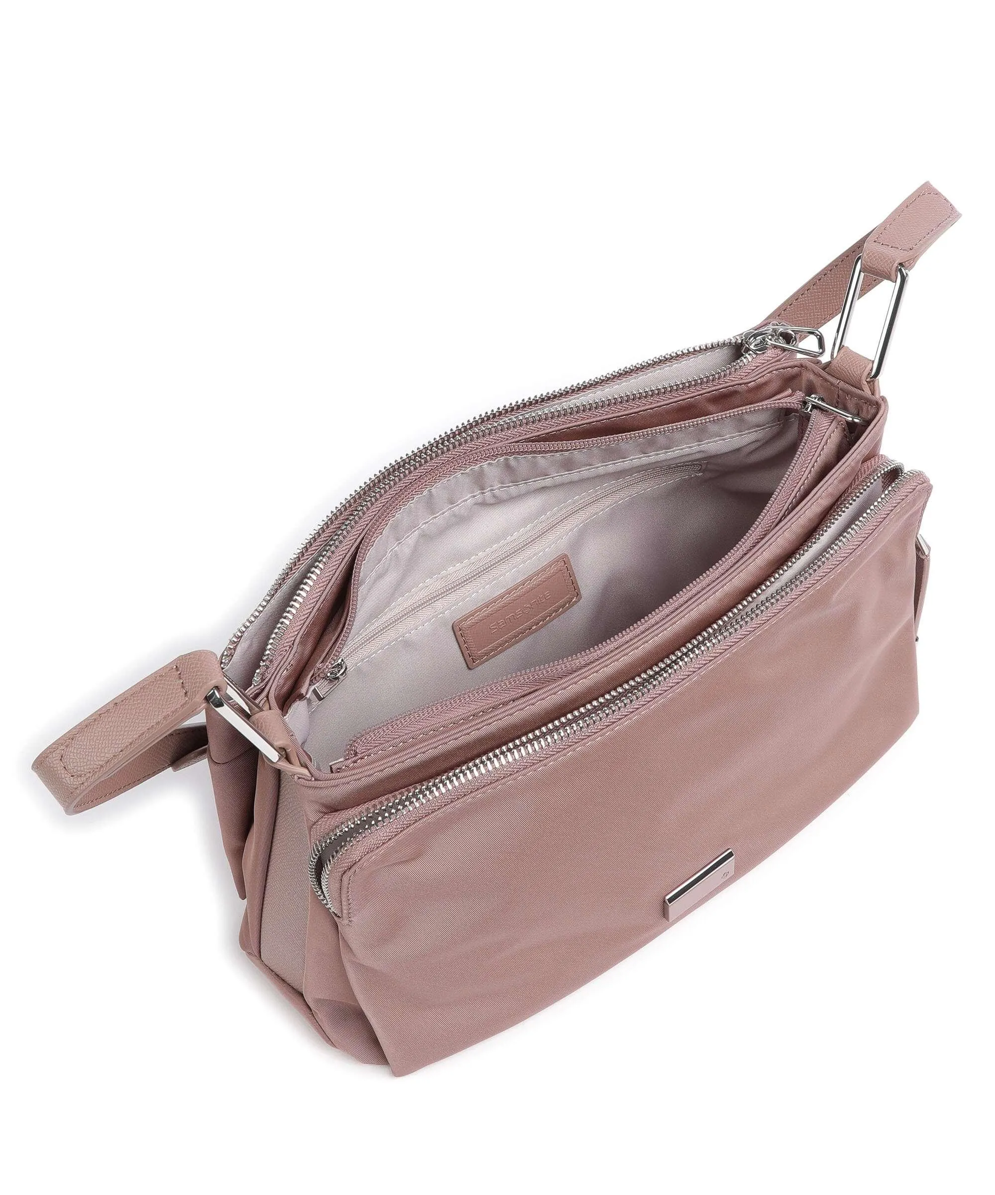  Samsonite BE HER M Borsa a spalla poliestere riciclato rosa antico  