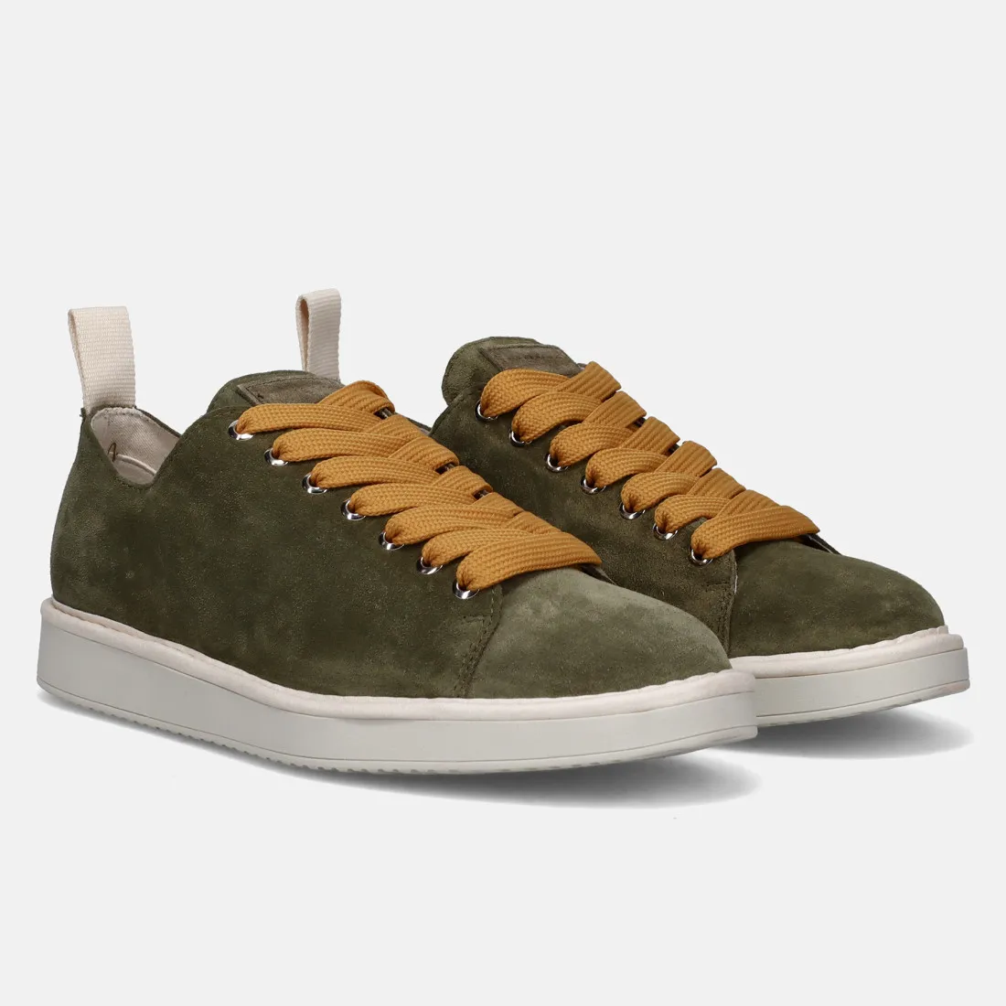 Scarpa da uomo Panchic P01 Original verde in camoscio