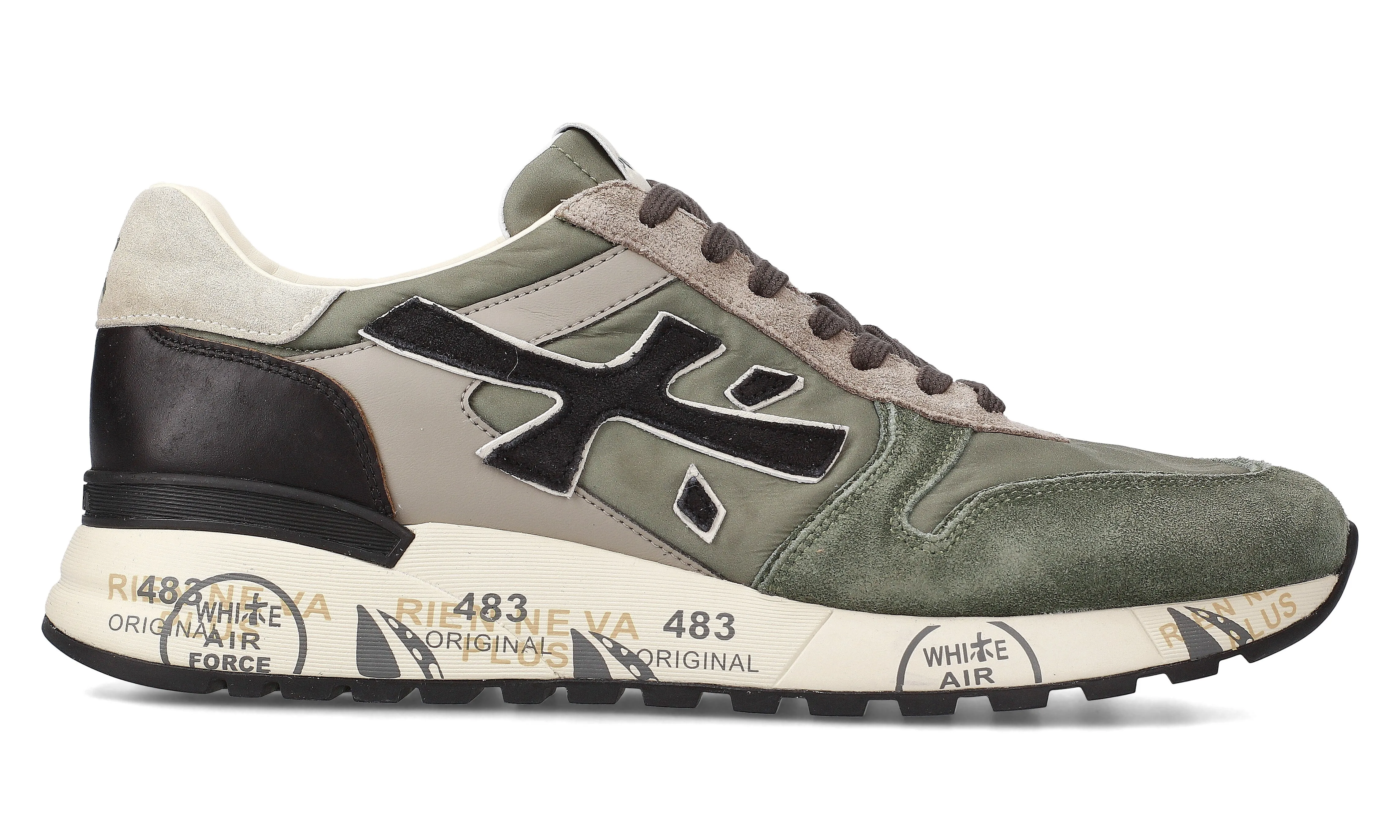 Scarpa Premiata Verde da Uomo mick6870