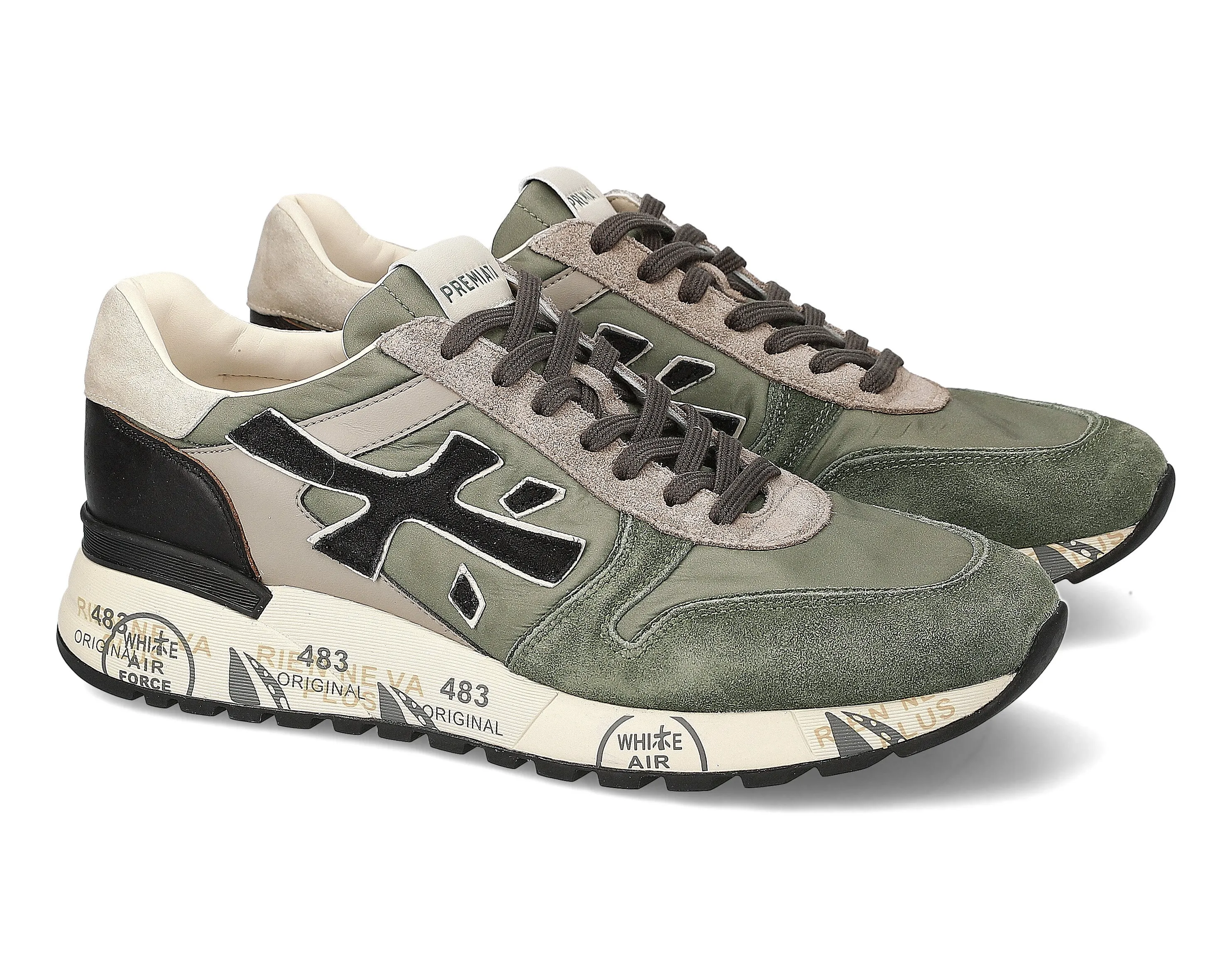 Scarpa Premiata Verde da Uomo mick6870