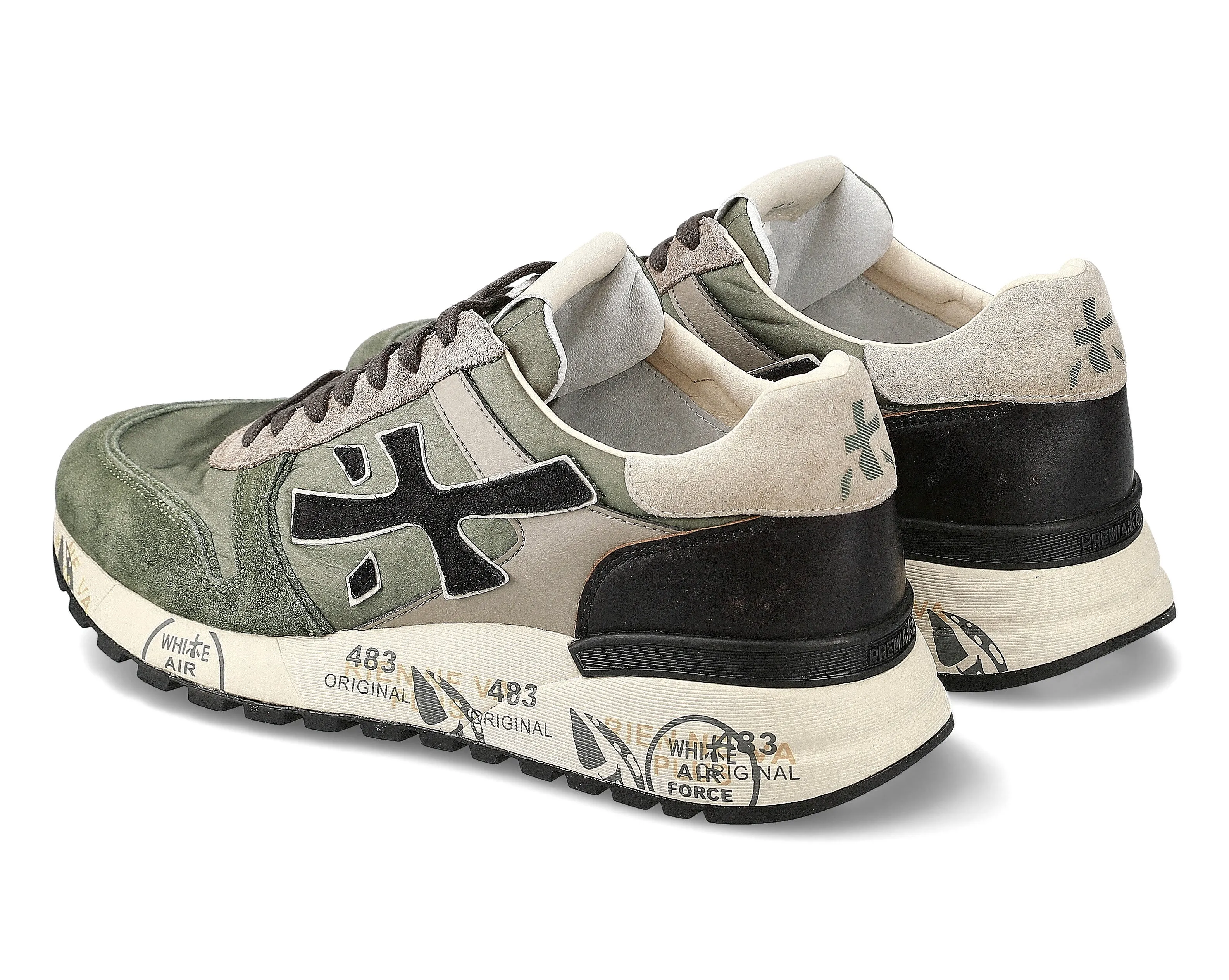Scarpa Premiata Verde da Uomo mick6870