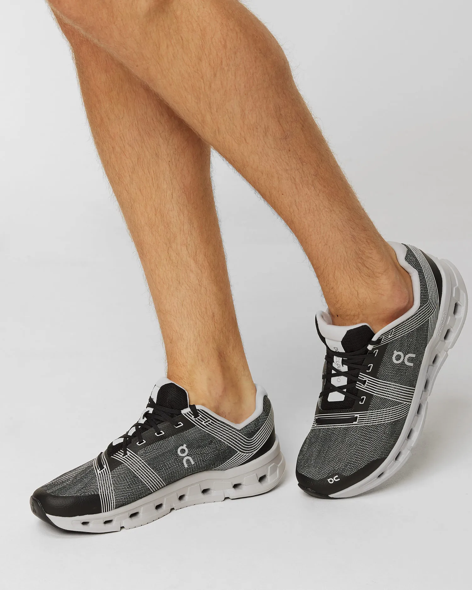 Scarpe da uomo ON RUNNING CLOUDGO 5598634-black-glacier