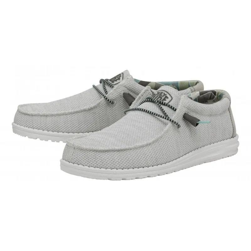 SCARPE DA UOMO WALLY SOX TRIPLE NEEDLE HEY DUDE