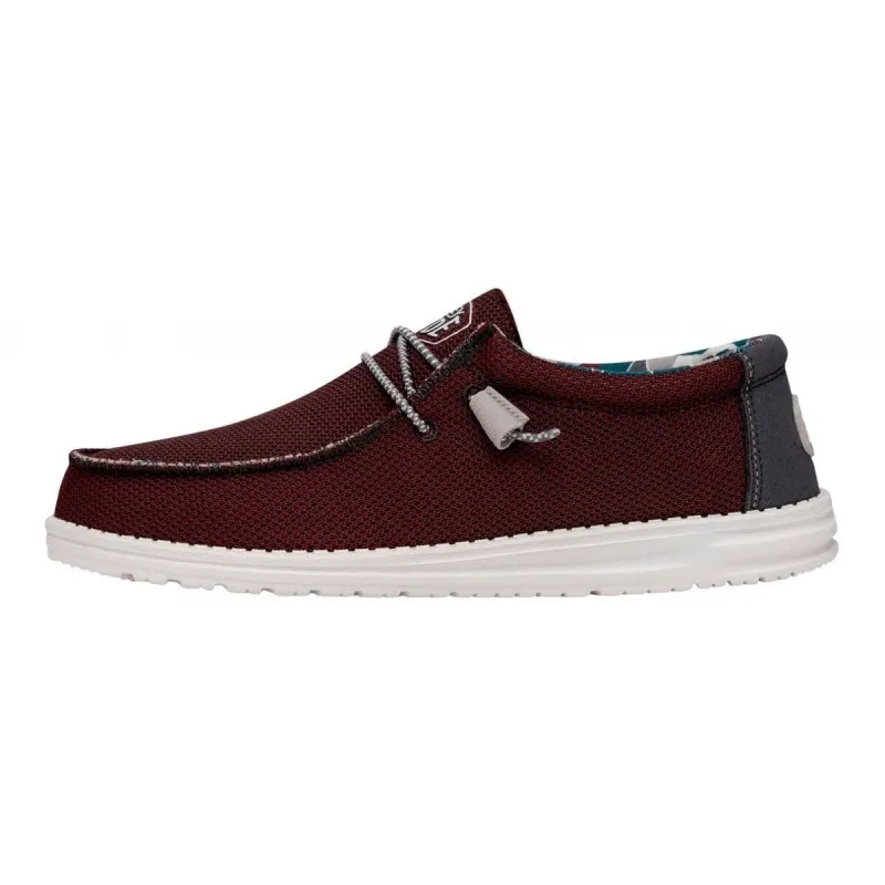 SCARPE DA UOMO WALLY SOX TRIPLE NEEDLE HEY DUDE