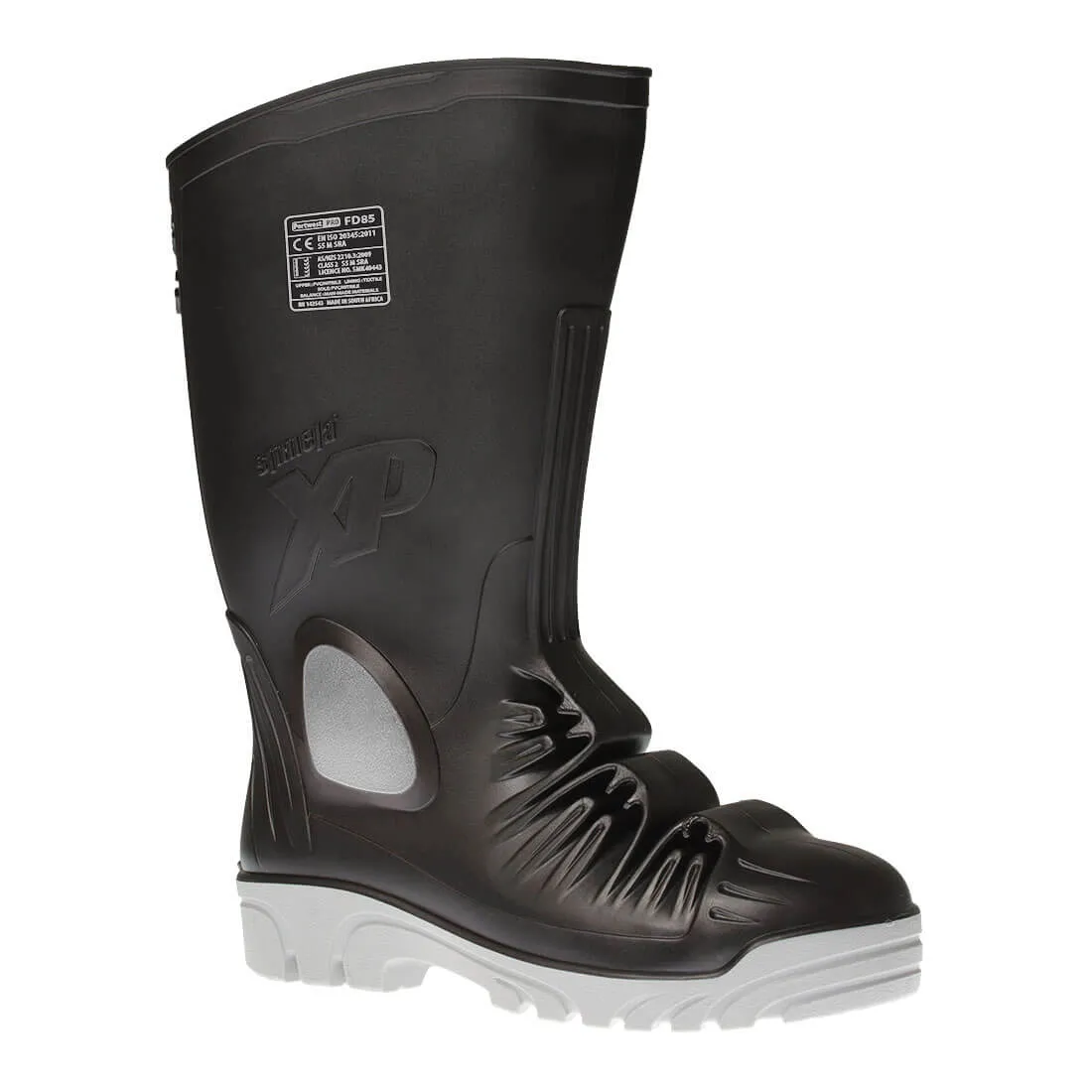 Scarponcino antinfortunistico S5 Portwest da  Unisex tg. 44, col. Nero , resistenti all'acqua, con puntale di sicurezza